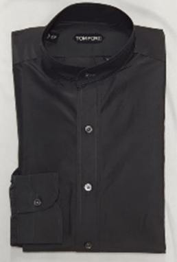 image of Tom Ford O1Loc1C0324 94Wgnh Shirt In Black, Men's (Size Large)