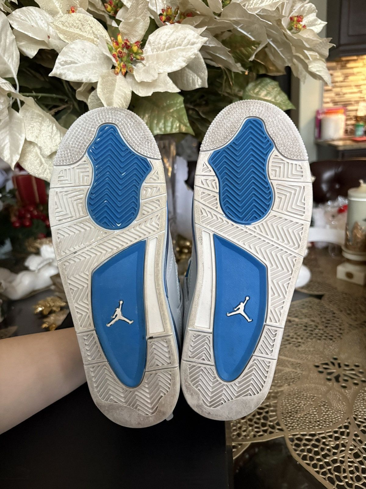 Jordan Brand Jordan 4 Military Blue’s 2012 with Box Size US 5 / EU 37 - 5 Thumbnail