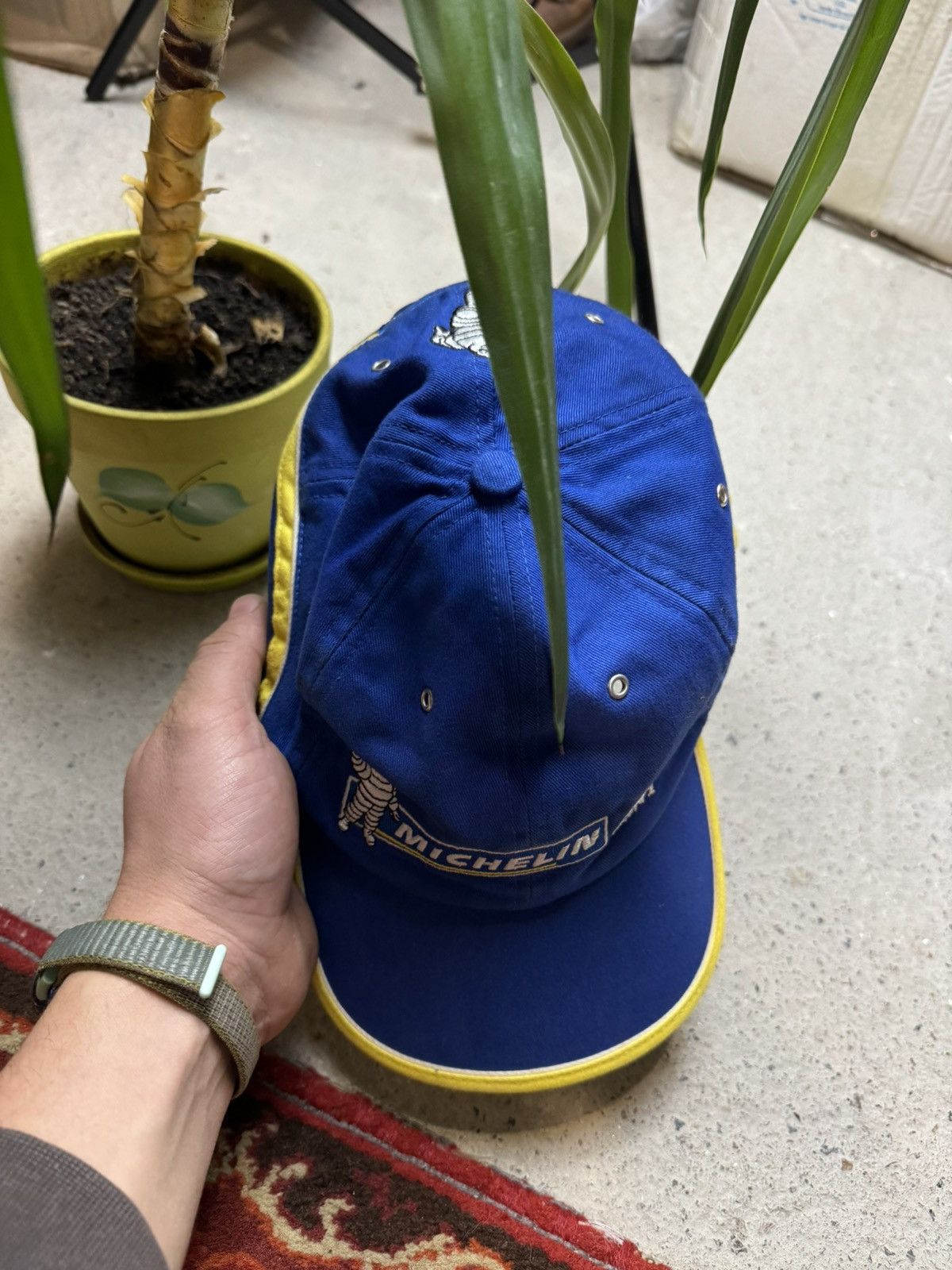 Formula 1 × Vintage Vintage Y2K Michelin Formula 1 Embroidered Logo Racing Cap Size ONE SIZE - 4 Thumbnail
