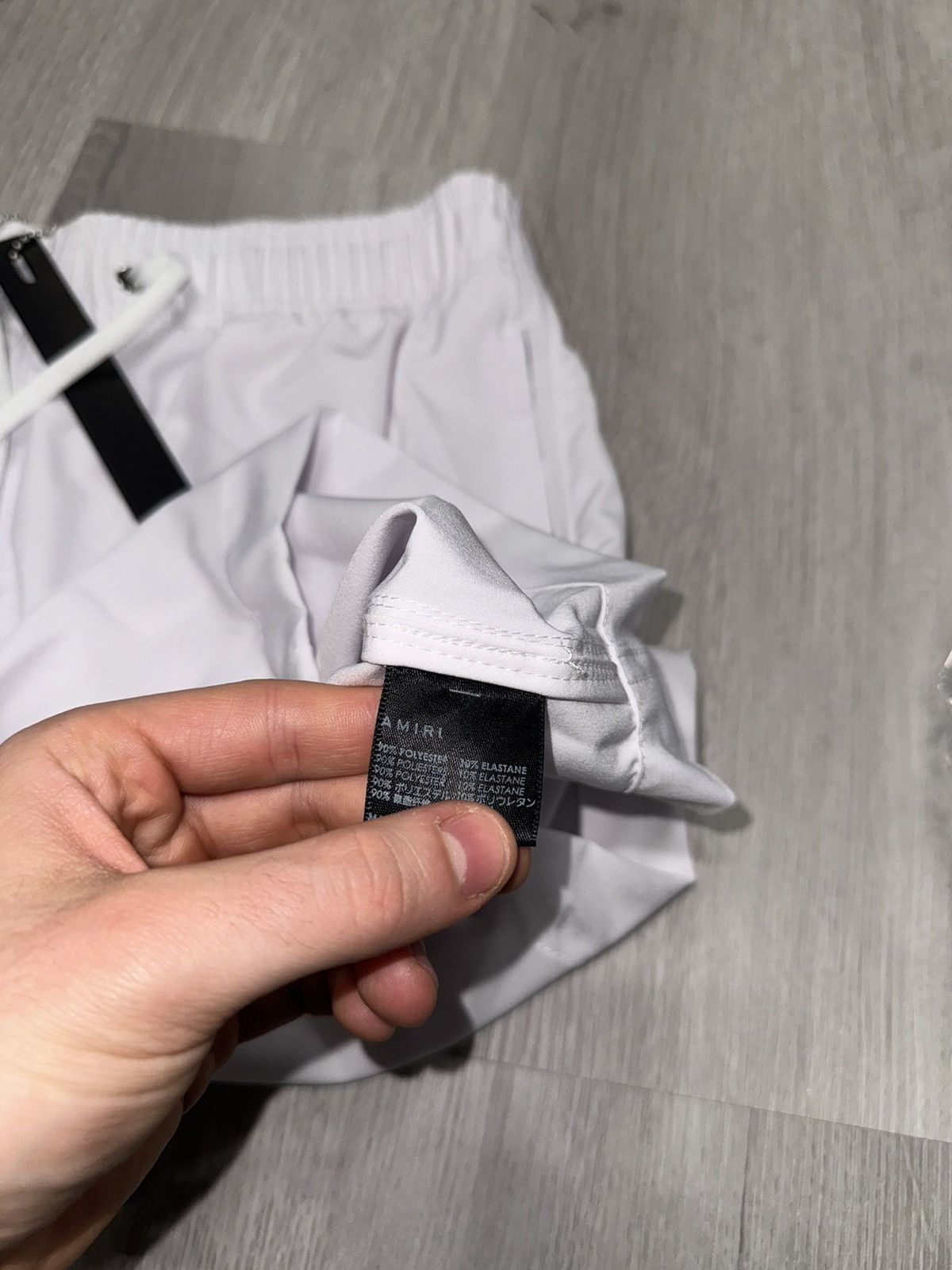 Amiri Amiri MA Bar Swim Trunks White Size US 28 / EU 44 - 4 Thumbnail