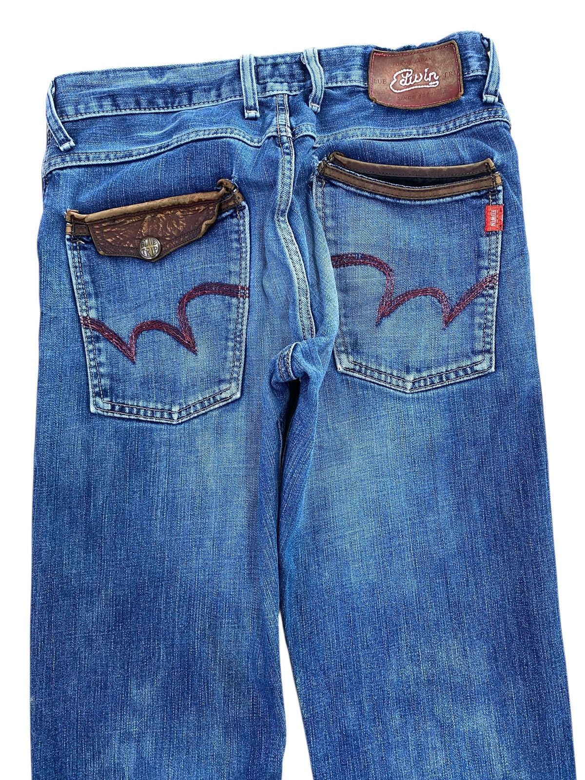 Edwin Edwin Rusty Faded Wash Style Loose Jeans Size US 29 - 4 Thumbnail