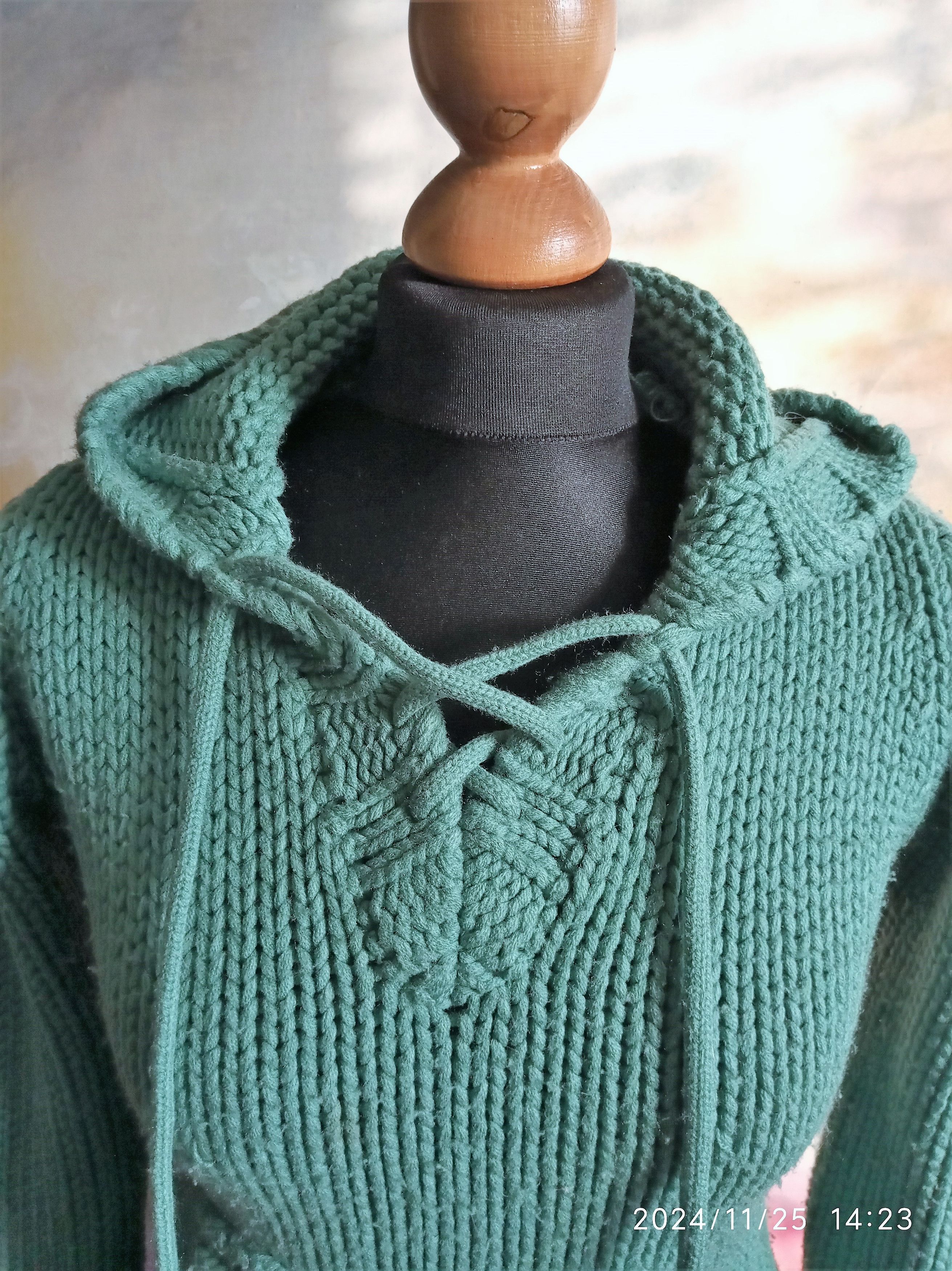 Diesel × Vintage Diesel vintage kangaroo sweater Size XS / US 0-2 / IT 36-38 - 10 Thumbnail