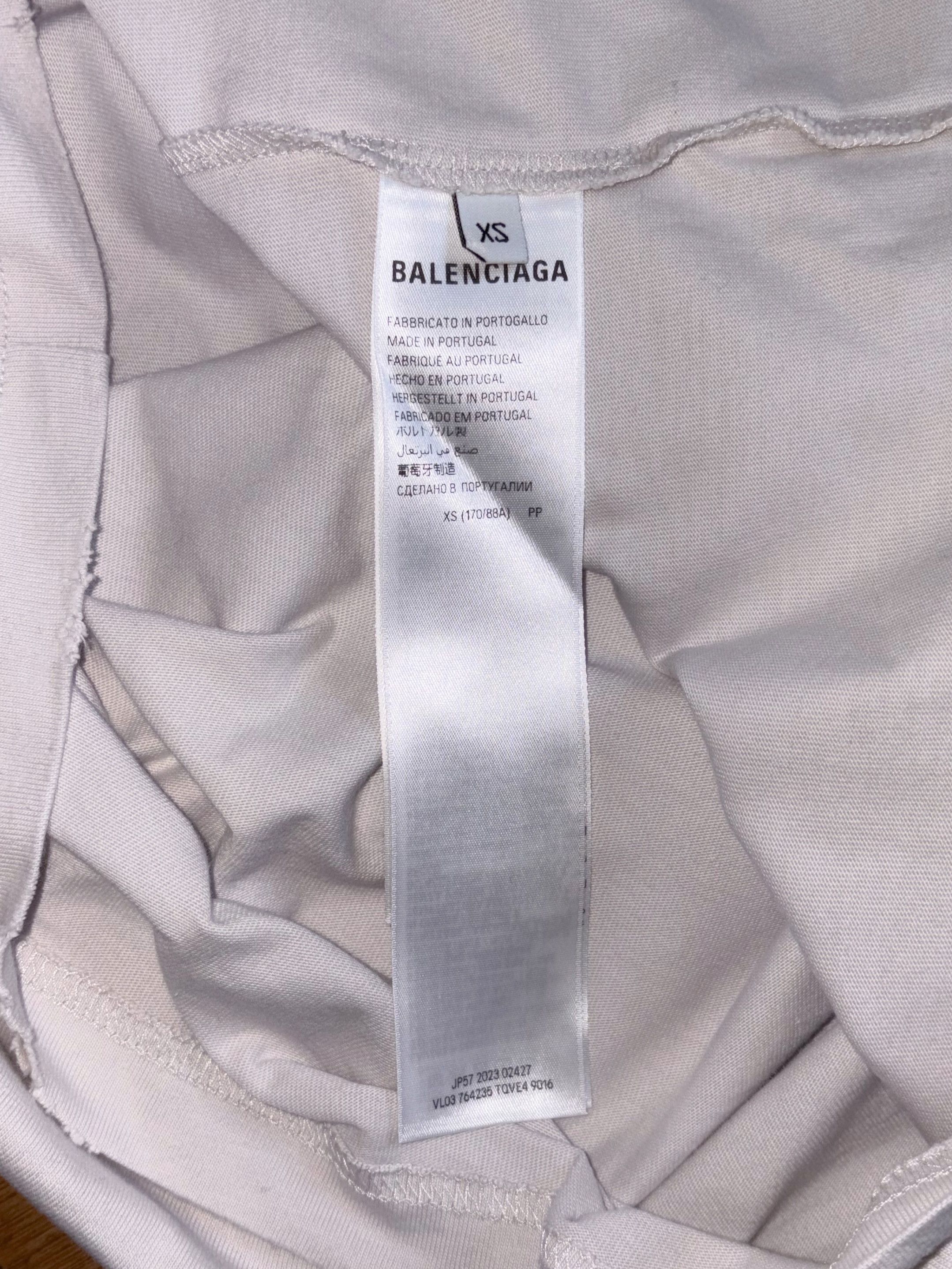 Balenciaga Balenciaga Valentines to my love CD tshirt Size US XS / EU 42 / 0 - 3 Thumbnail