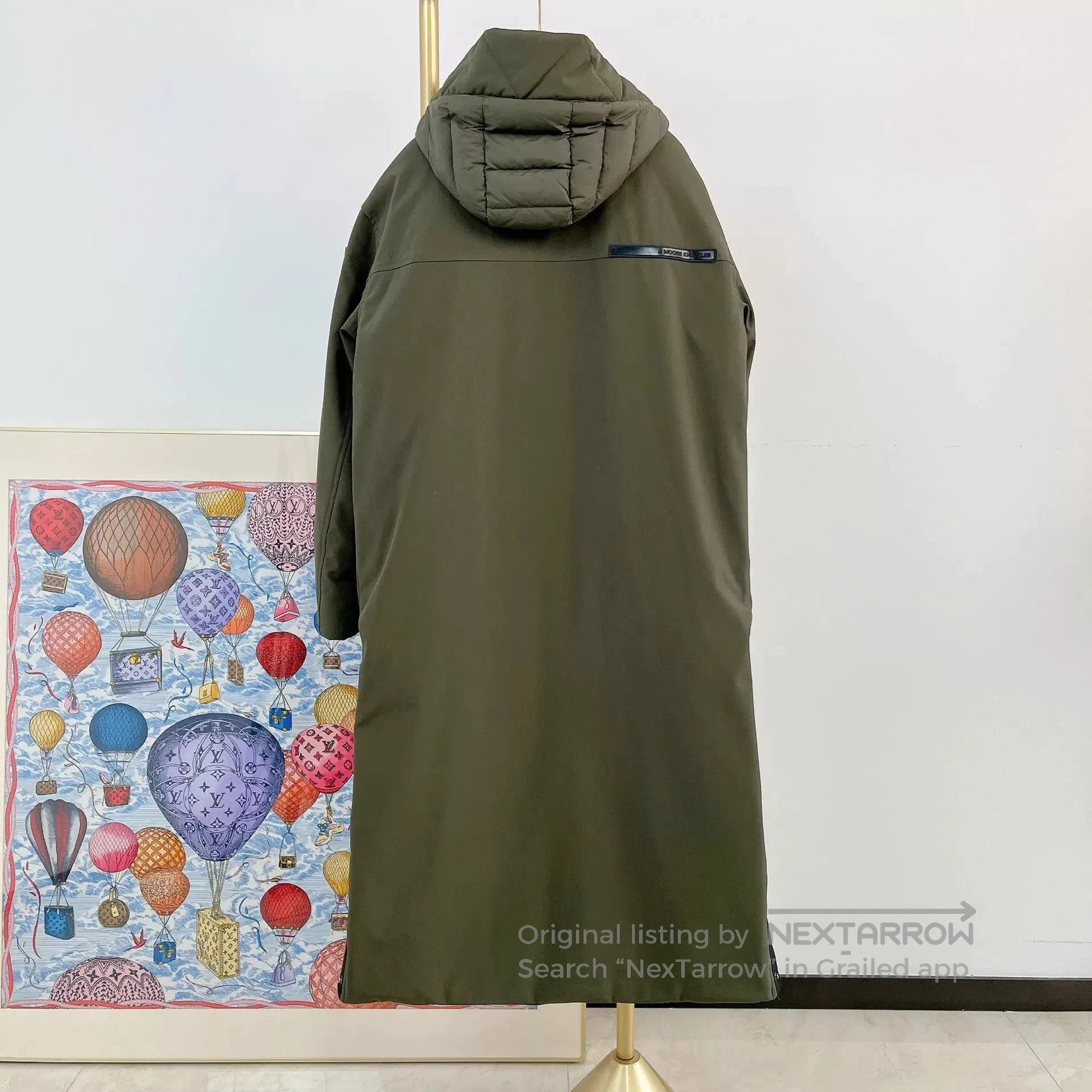 Moose Knuckles Green Long Hooded Coat Size M. Size US M / EU 48-50 / 2 - 2 Thumbnail