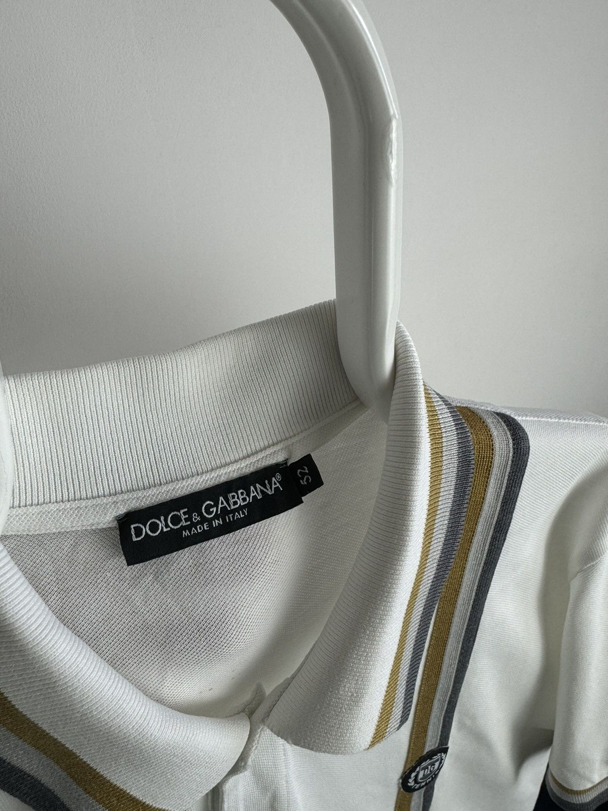 Dolce & Gabbana Dolce&Gabbana Tennis Polo T-Shirt Size US L / EU 52-54 / 3 - 3 Thumbnail