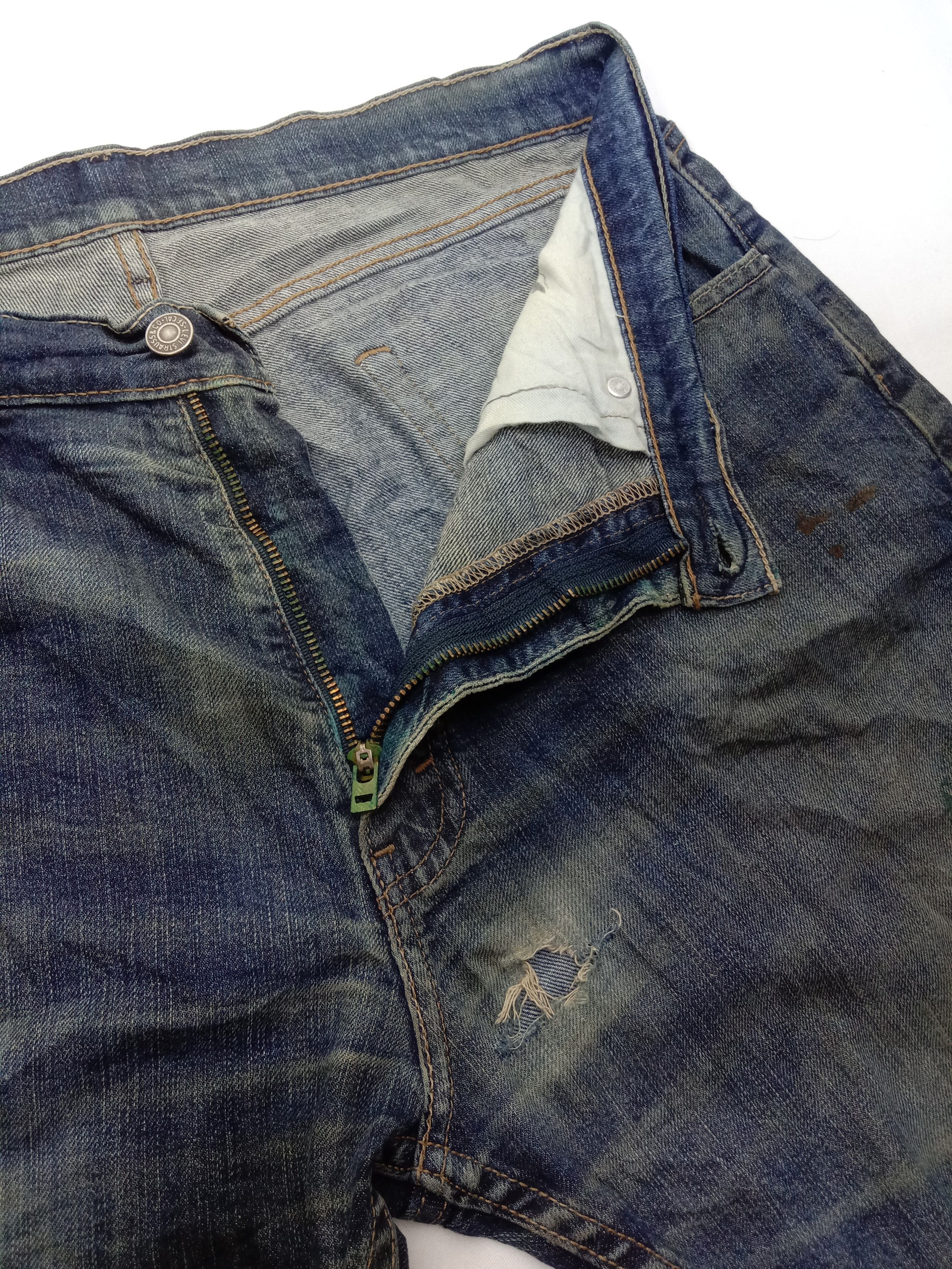 Levi's Vintage Levi's 505 Jeans Rusty Wash Distressed Denim Size US 34 / EU 50 - 9 Thumbnail