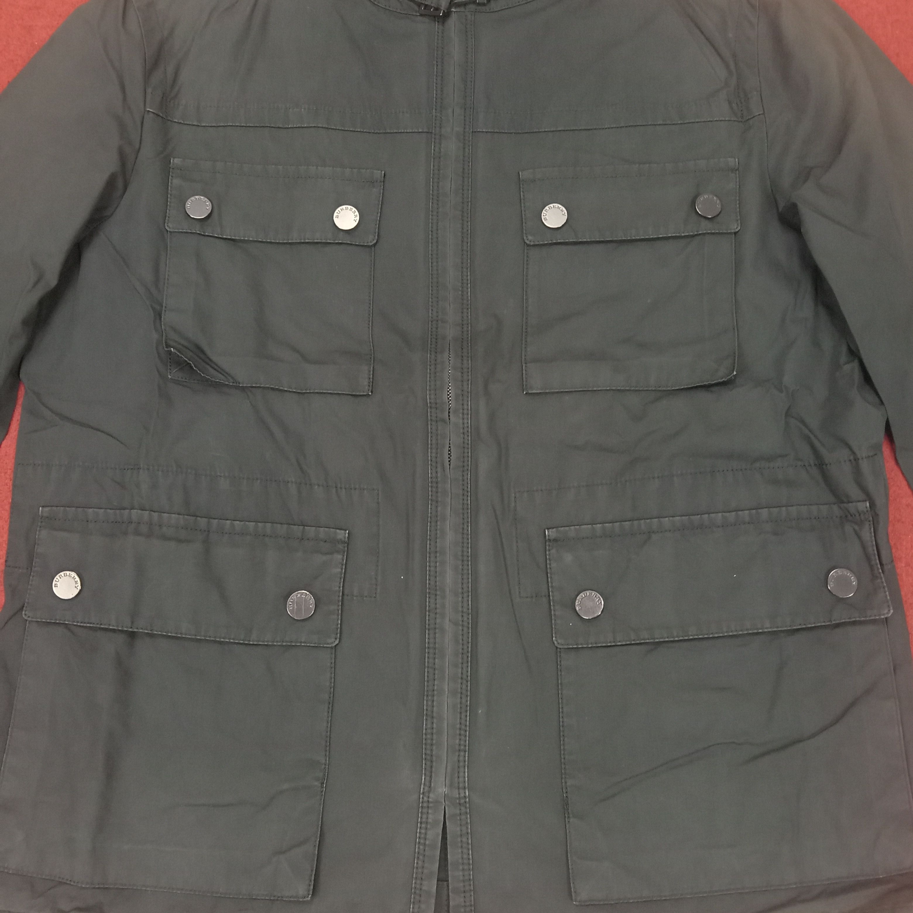 Burberry Burberry London Luxury Brand Multi Pocket Design Jacket Size US L / EU 52-54 / 3 - 3 Thumbnail