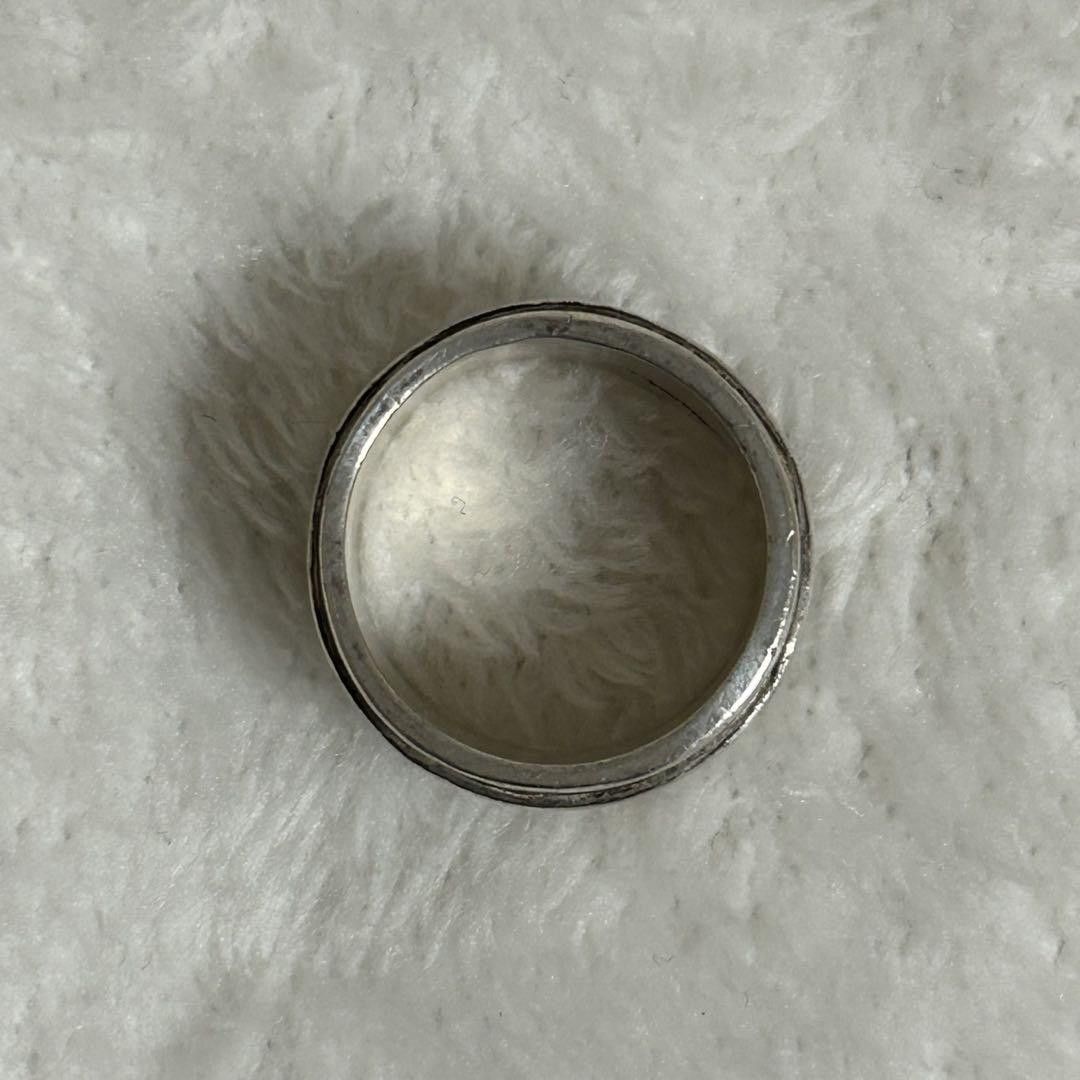 Jean Paul Gaultier Archive .925 Silver Logo Ring Size ONE SIZE - 3 Thumbnail