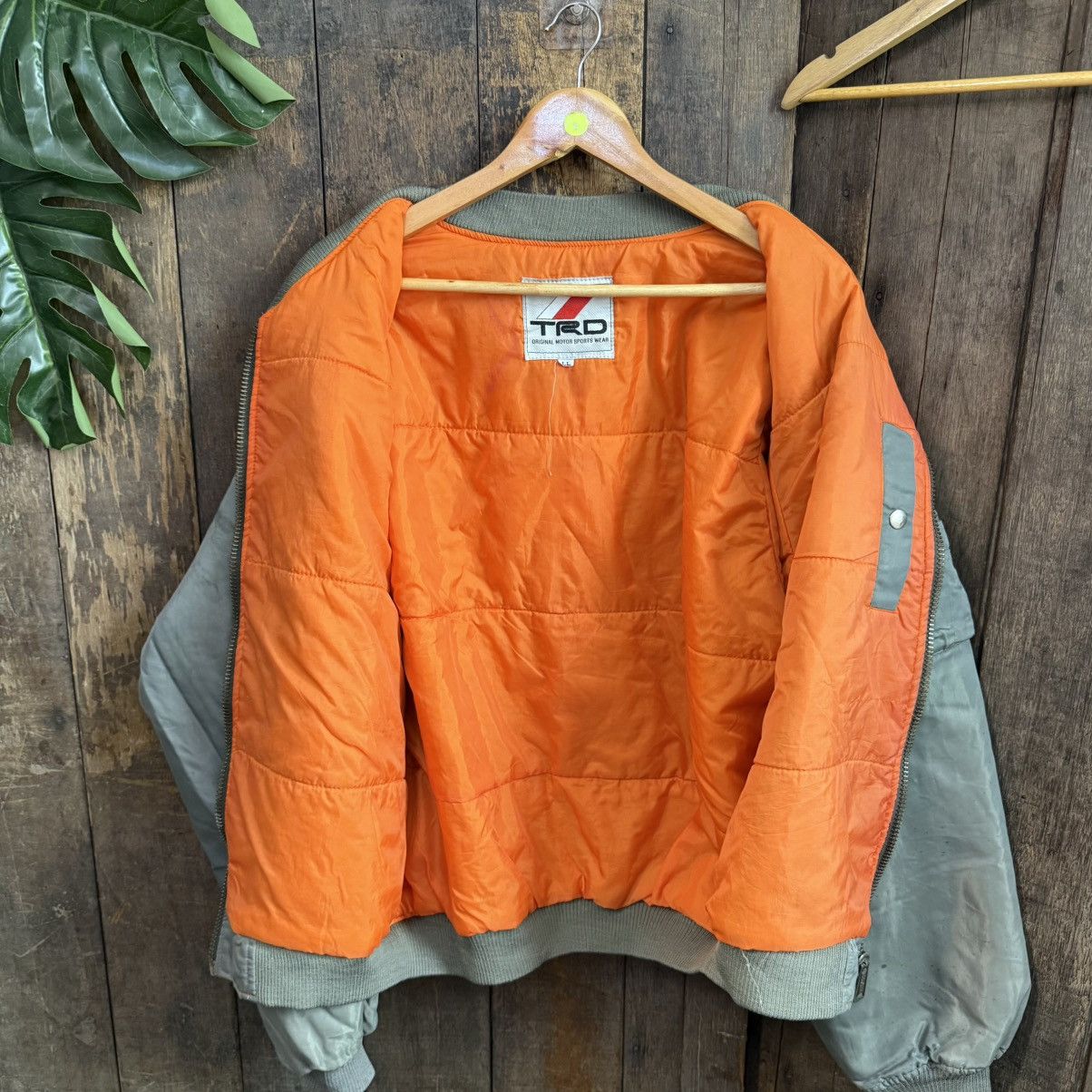 Vintage Vintage Toyota TRD Racing Development Bomber Jacket MA-1 Size US XL / EU 56 / 4 - 5 Thumbnail