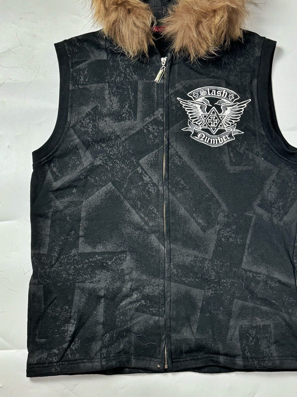 Beauty Beast × Hysteric Glamour × Japanese Brand FUR CROSSES SLASH NUMBER HOODIE LGB STYLE Size US L / EU 52-54 / 3 - 4 Thumbnail