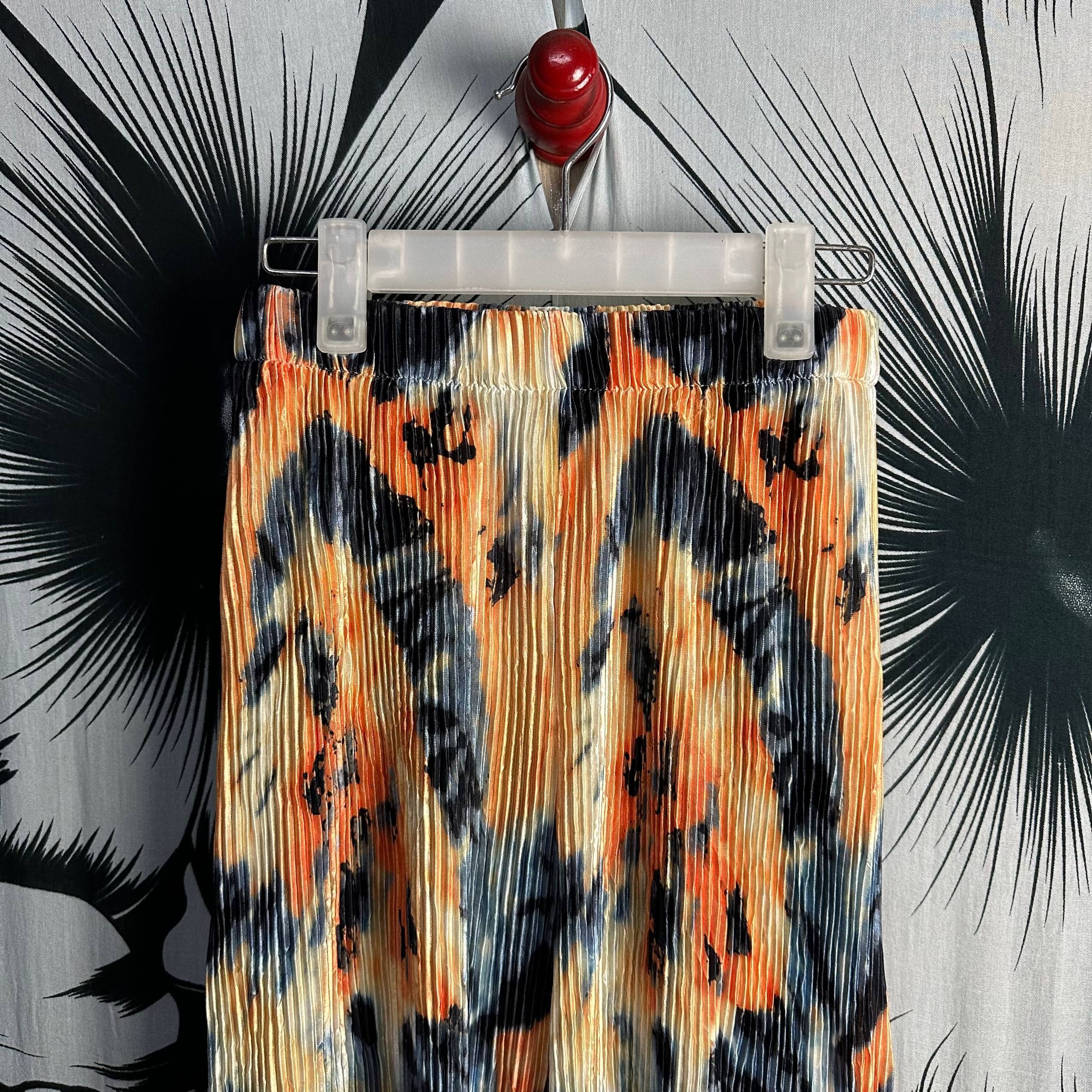 Japanese Brand Archive Pleated Japanese Rare Pattern Pants Size 27" / US 4 / IT 40 - 3 Thumbnail