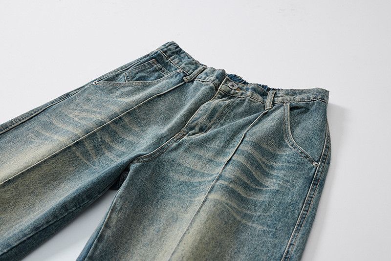 Vintage Men's American Vintage Washed & Paneled Denim Jeans Size US 32 / EU 48 - 3 Thumbnail