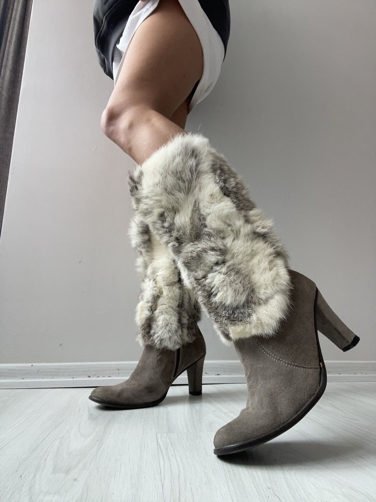 Vintage Vintage fur boots Size US 7.5 / IT 37.5 - 3 Thumbnail