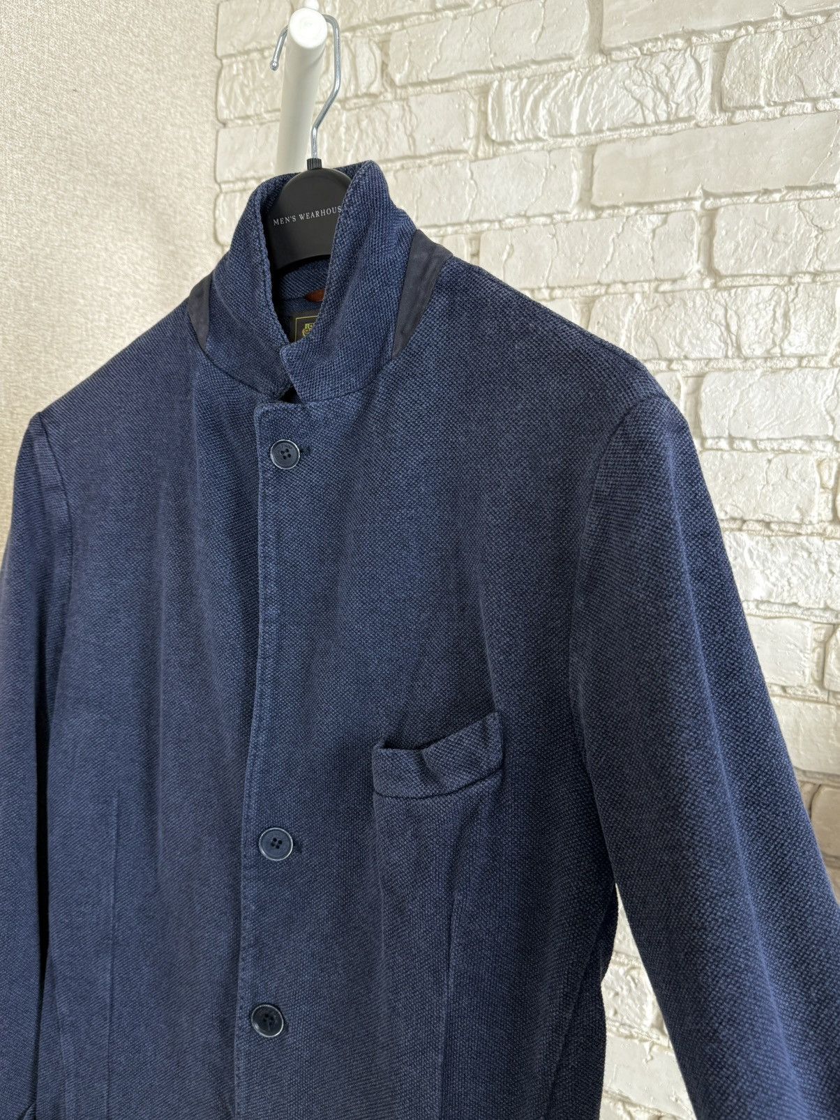 Loro Piana Loro Piana Blue Silk Light Blazer Jacket Size US L / EU 52-54 / 3 - 5 Thumbnail