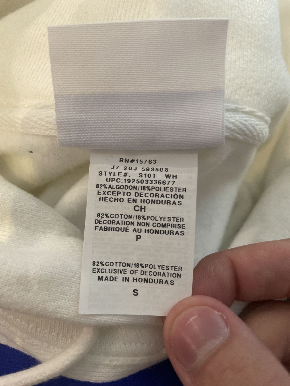 Off-White × Pyrex Vision × Virgil Abloh Off-White Virgil Abloh ICA Pyrex 23 Hoodie White S Size US S / EU 44-46 / 1 - 5 Thumbnail