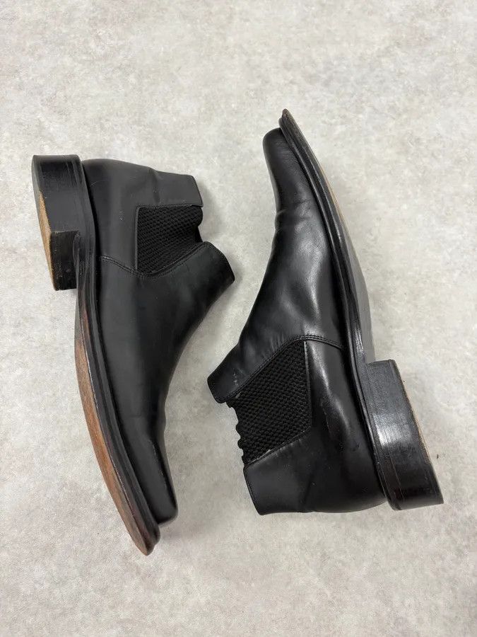 Gianfranco Ferre 2000s Gianfranco Ferré Black Leather Boots Size US 9 / EU 42 - 6 Thumbnail