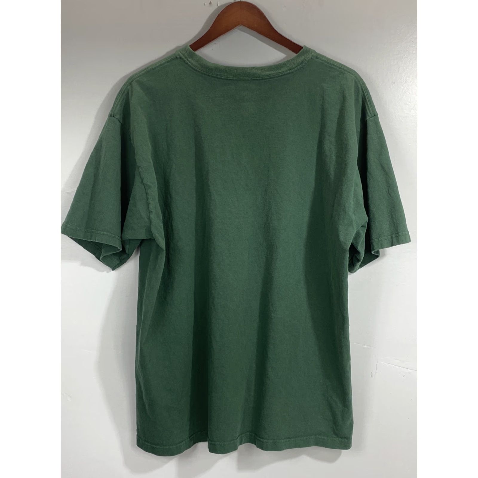 Reebok VINTAGE Reebok Green Bay Packers T Shirt Mens XL Green Brett Favre #4 NFL Touchdown Record 90s Football Tee Size US L / EU 52-54 / 3 - 3 Thumbnail