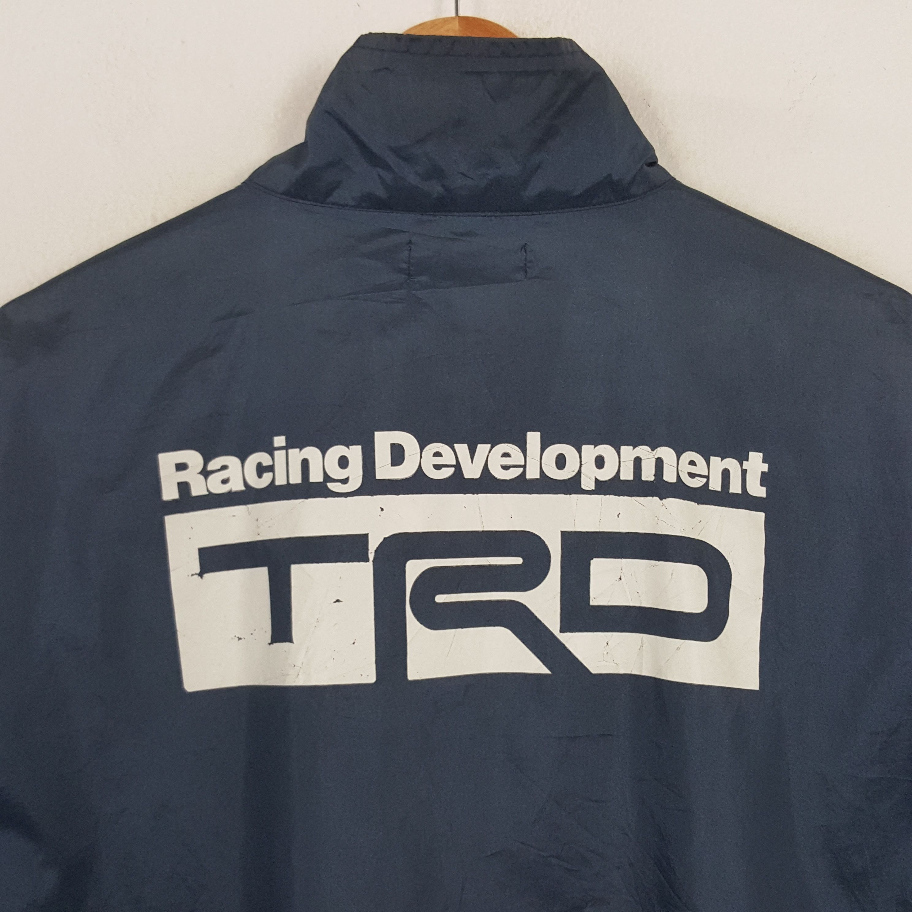 Japanese Brand × Vintage Vintage TRD Racing Development Toyota Windbreaker Jacket Size US L / EU 52-54 / 3 - 2 Thumbnail