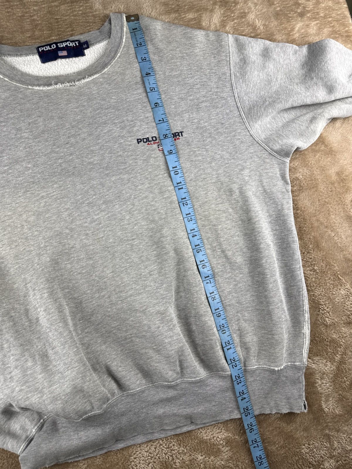 Polo Ralph Lauren Vtg Polo Sport Ralph Lauren Distressed Stains Style 90s Rare Size US M / EU 48-50 / 2 - 10 Thumbnail