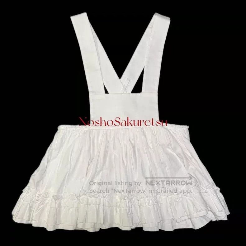 Comme des Garcons Comme Des Garcons Ruffle Tiered Apron Suspender Skirt Size S / US 4 / IT 40 - 2 Thumbnail
