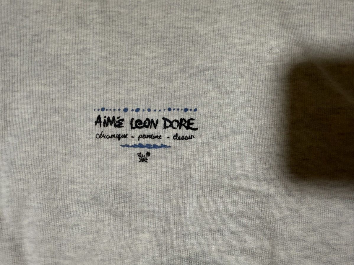 Aime Leon Dore Aime Leon Dore Gallery Cubist Artwork Oatmeal Hoodie XXL Size US XXL / EU 58 / 5 - 2 Thumbnail