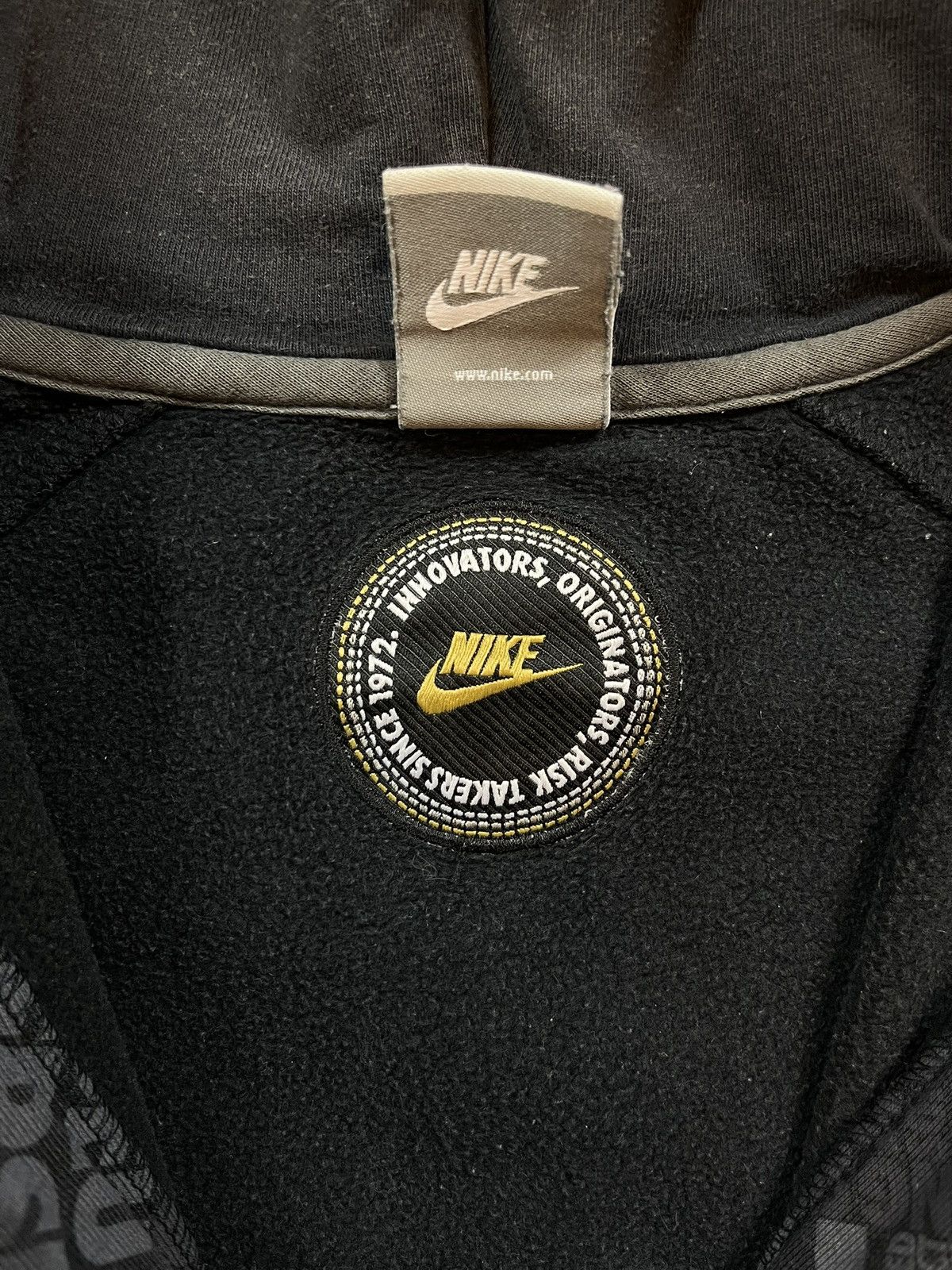 Nike × Vintage 00s Nike Air Vintage Y2K Oversized Retro Pullover Hoodie Size US M / EU 48-50 / 2 - 4 Thumbnail