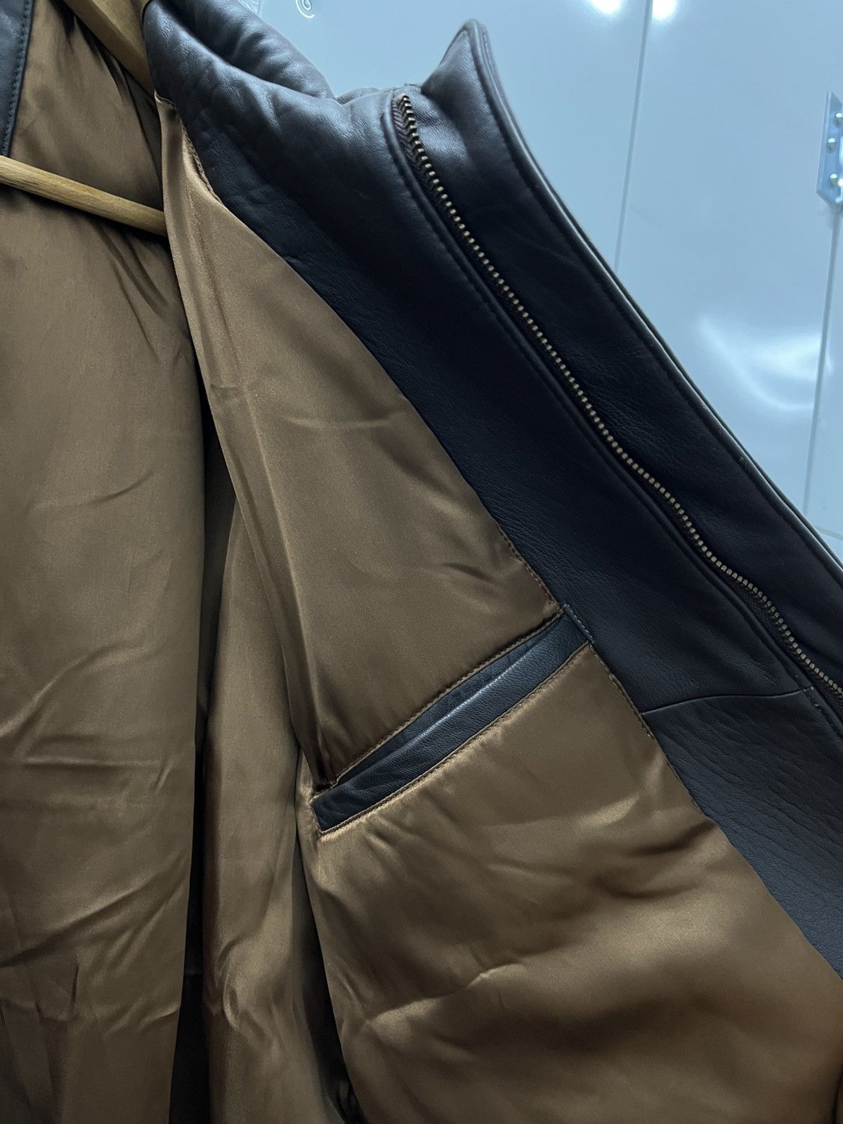 Orvis Orvis lambskin leather bomber jacket Size US L / EU 52-54 / 3 - 7 Thumbnail