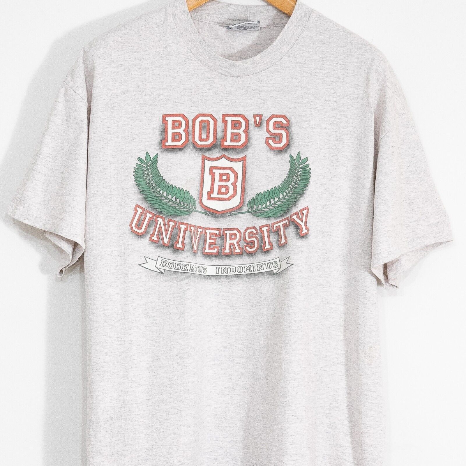 Vintage Vintage 90s Bobs University T Shirt XL Collegiate Distressed Size US XL / EU 56 / 4 - 2 Thumbnail