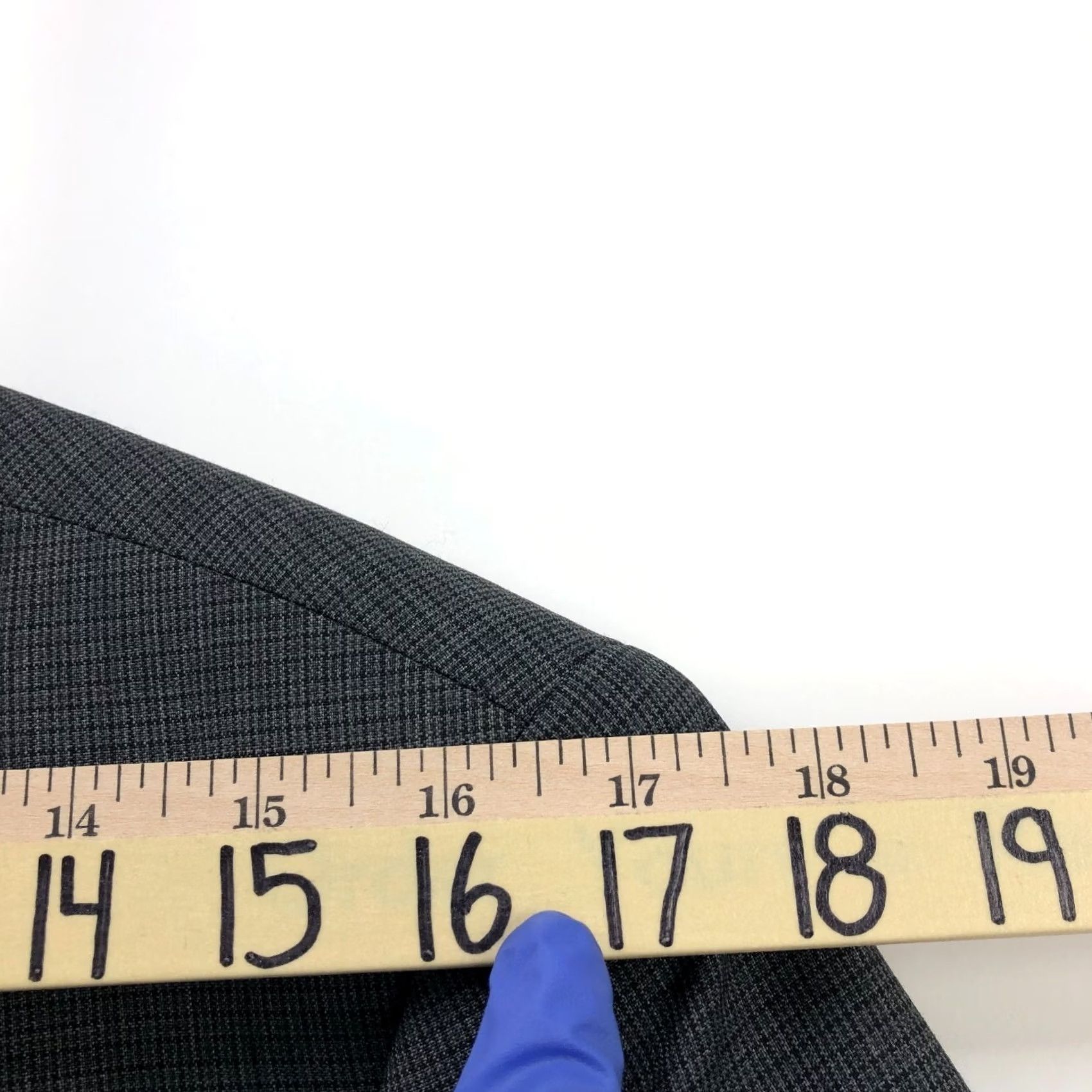 John Varvatos John Varvatos U.S.A. Sport Coat Jacket Gray Men's Wool 40 Regular Notch Lapel Double-Vented 2-Button Front Dry Clean Only Suit Coat Size 40R - 6 Thumbnail