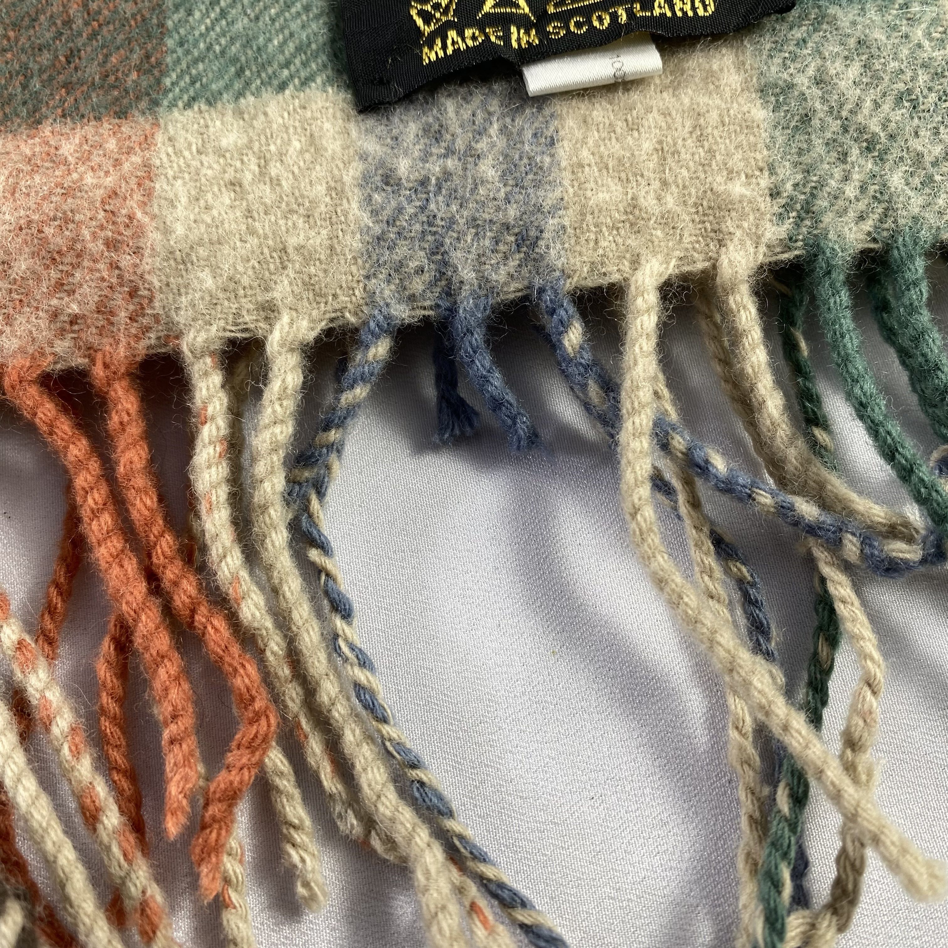 Designer Glen Prince Scarf Neck Wrap Wool Muffler Size ONE SIZE - 4 Thumbnail