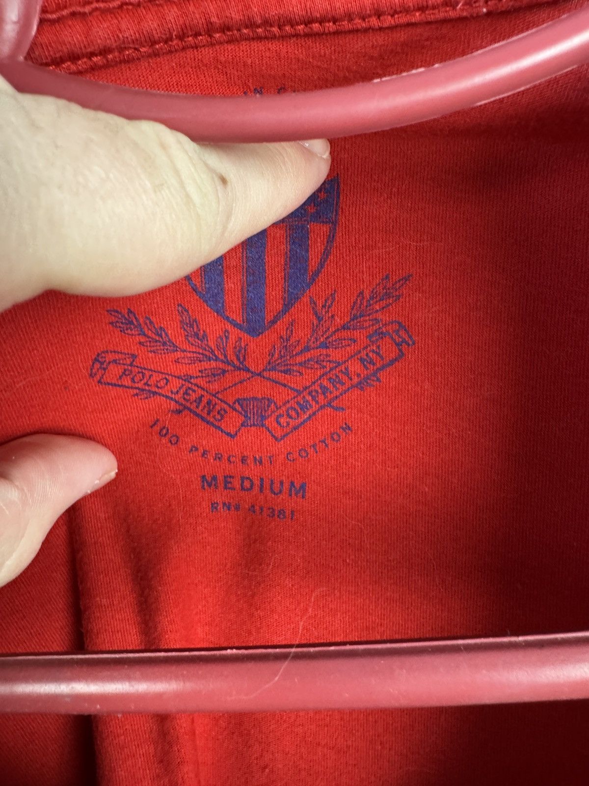 Ralph Lauren Polo Jeans Company Ralph Lauren MFG. T-Shirt Size Medium Size US M / EU 48-50 / 2 - 9 Thumbnail