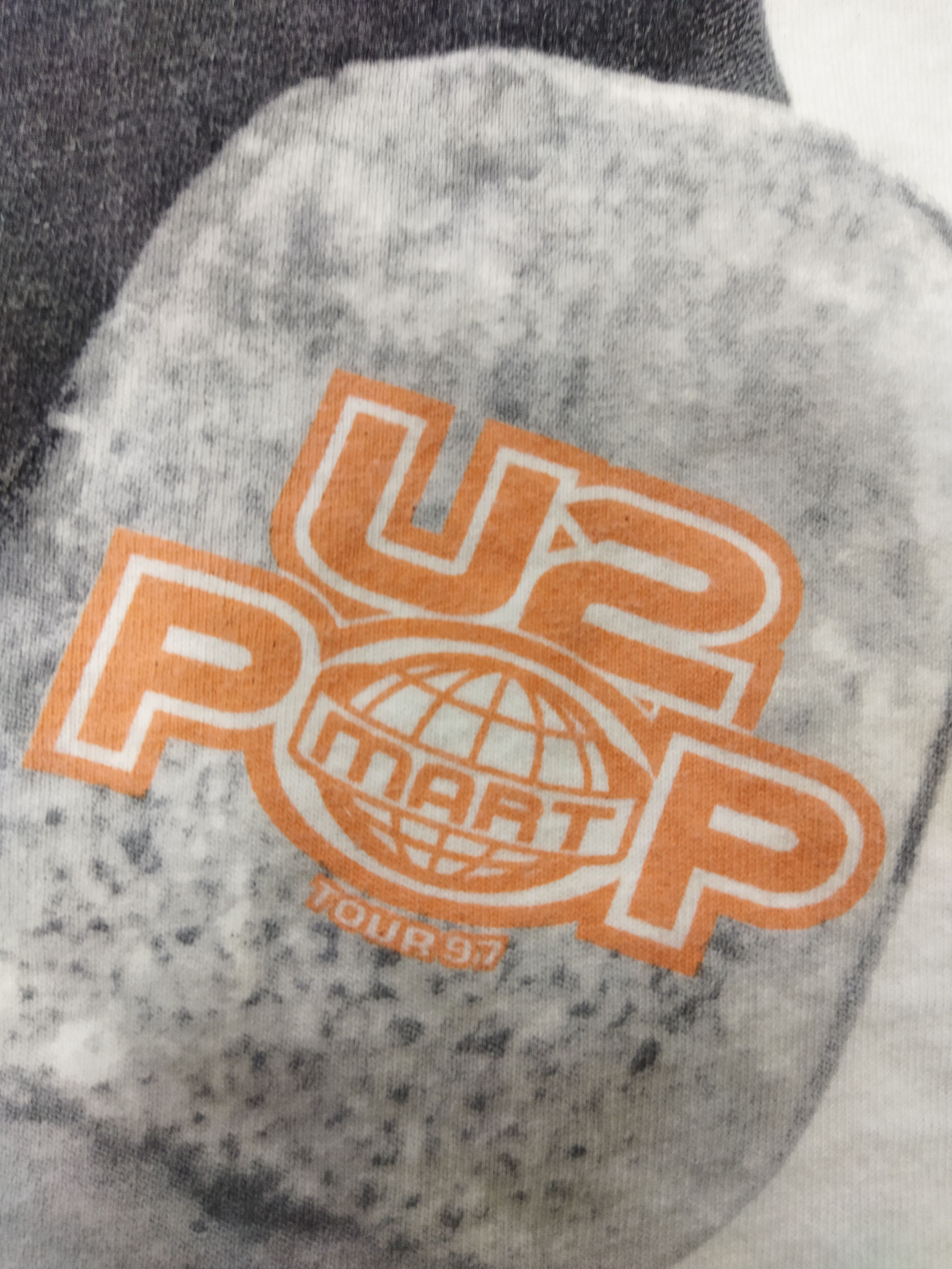 Band Tees × Vintage Vintage 1997 U2 Pop Mart Tour Tee Size US XL / EU 56 / 4 - 3 Thumbnail