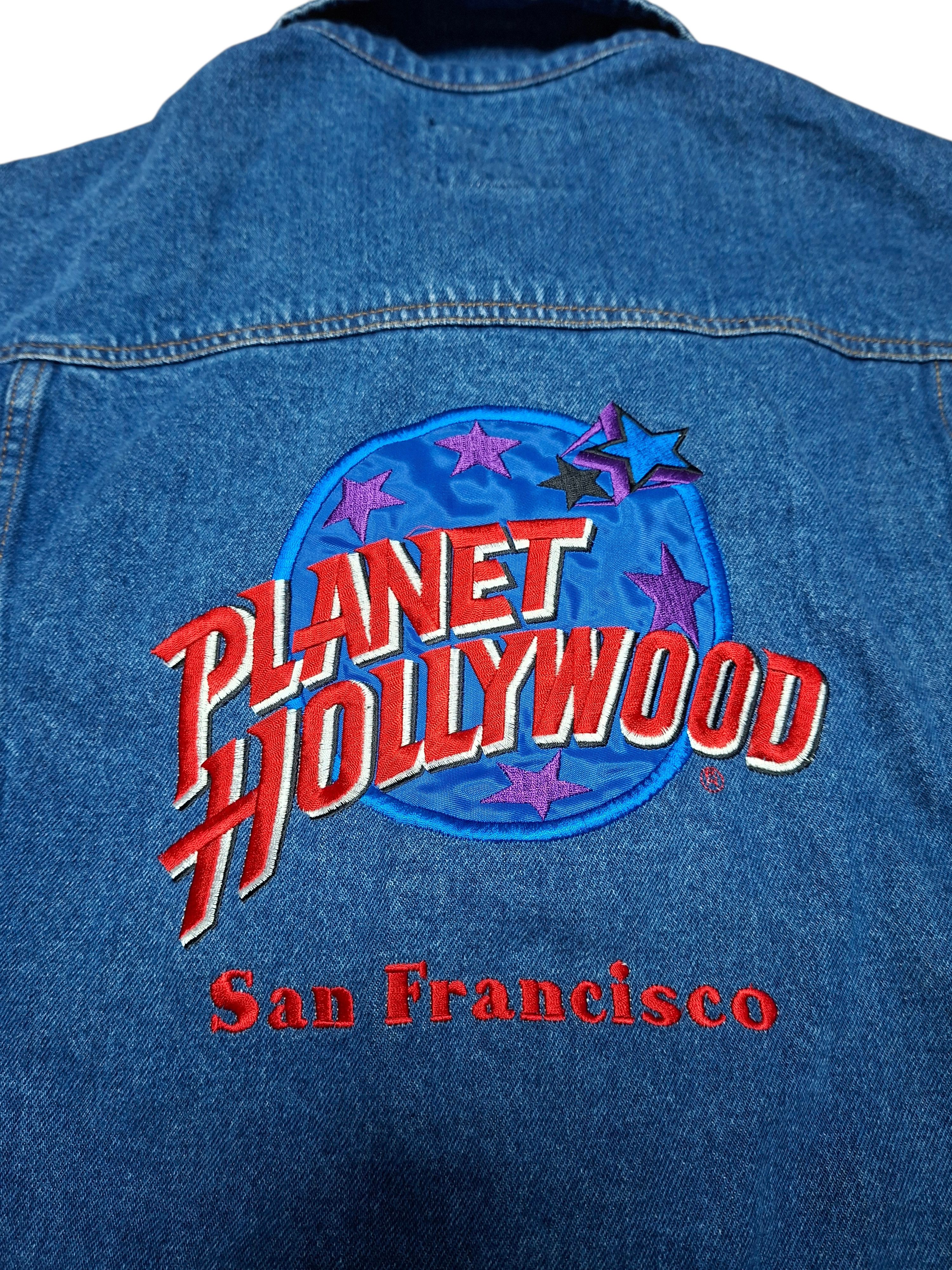 Planet Hollywood PLANET HOLLYWOOD SAN FRANCISCO VINTAGE DENIM JACKET Size US M / EU 48-50 / 2 - 2 Thumbnail