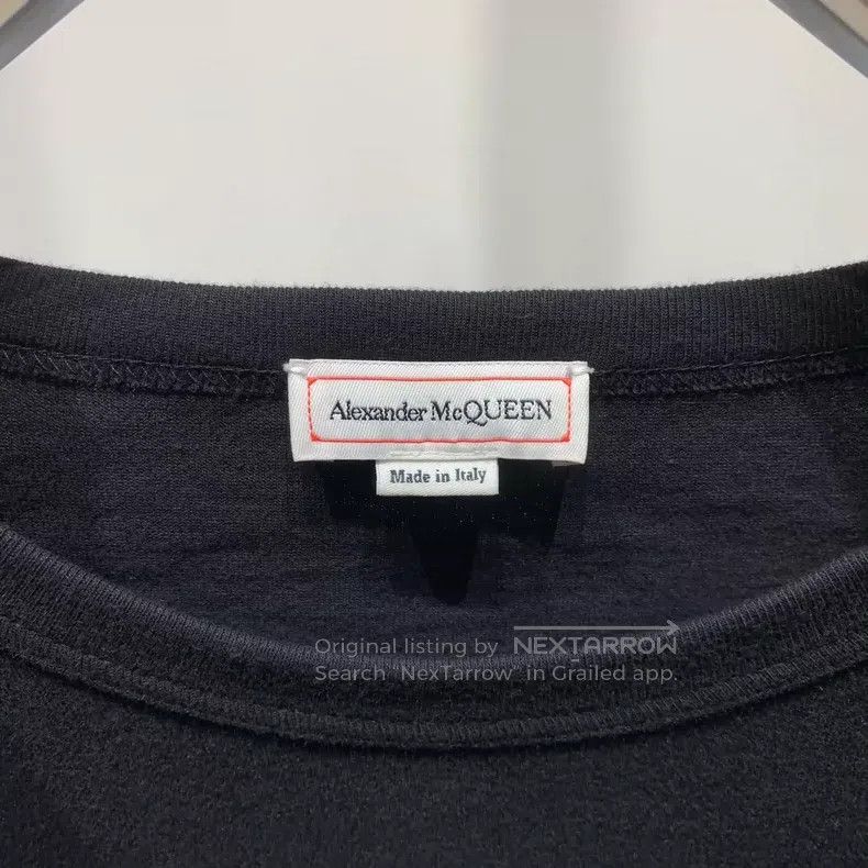 Alexander McQueen Alexander Mcqueen Zipper letter print short-sleeved T-shir Size US L / EU 52-54 / 3 - 3 Thumbnail