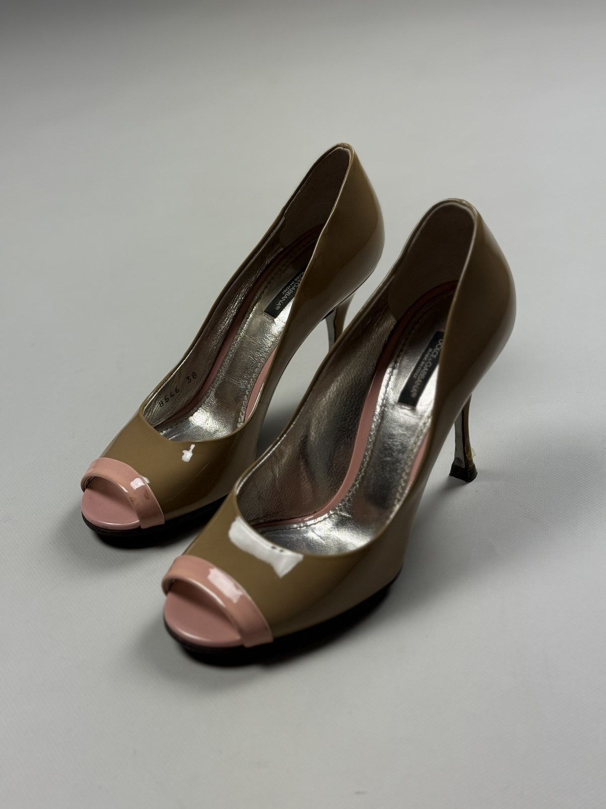Dolce & Gabbana Dolce&Gabbana Ladies Pump Patent Leather Heels Shoes Size US 9 / IT 39 - 10 Thumbnail