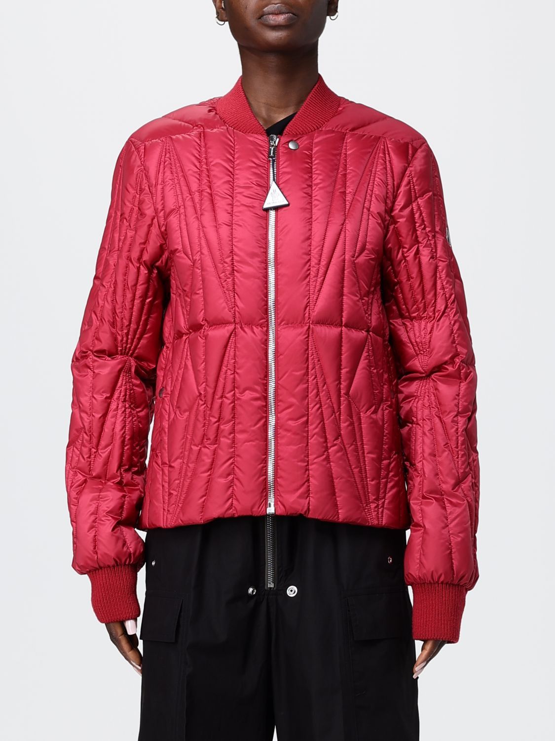 Moncler Moncler Jacket Woman Red Size S / US 4 / IT 40 - 1 Preview