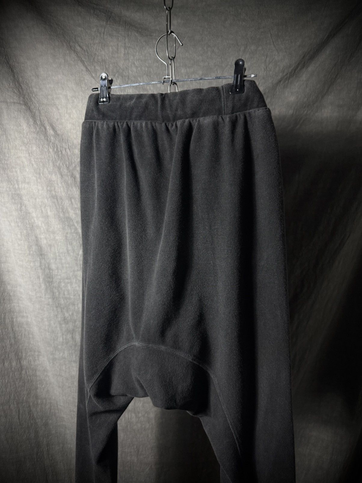 Boris Bidjan Saberi Boris Bidjan Saberi AW16 LONGJOHN2 Resin Dyed Joggers Size US 29 - 7 Thumbnail