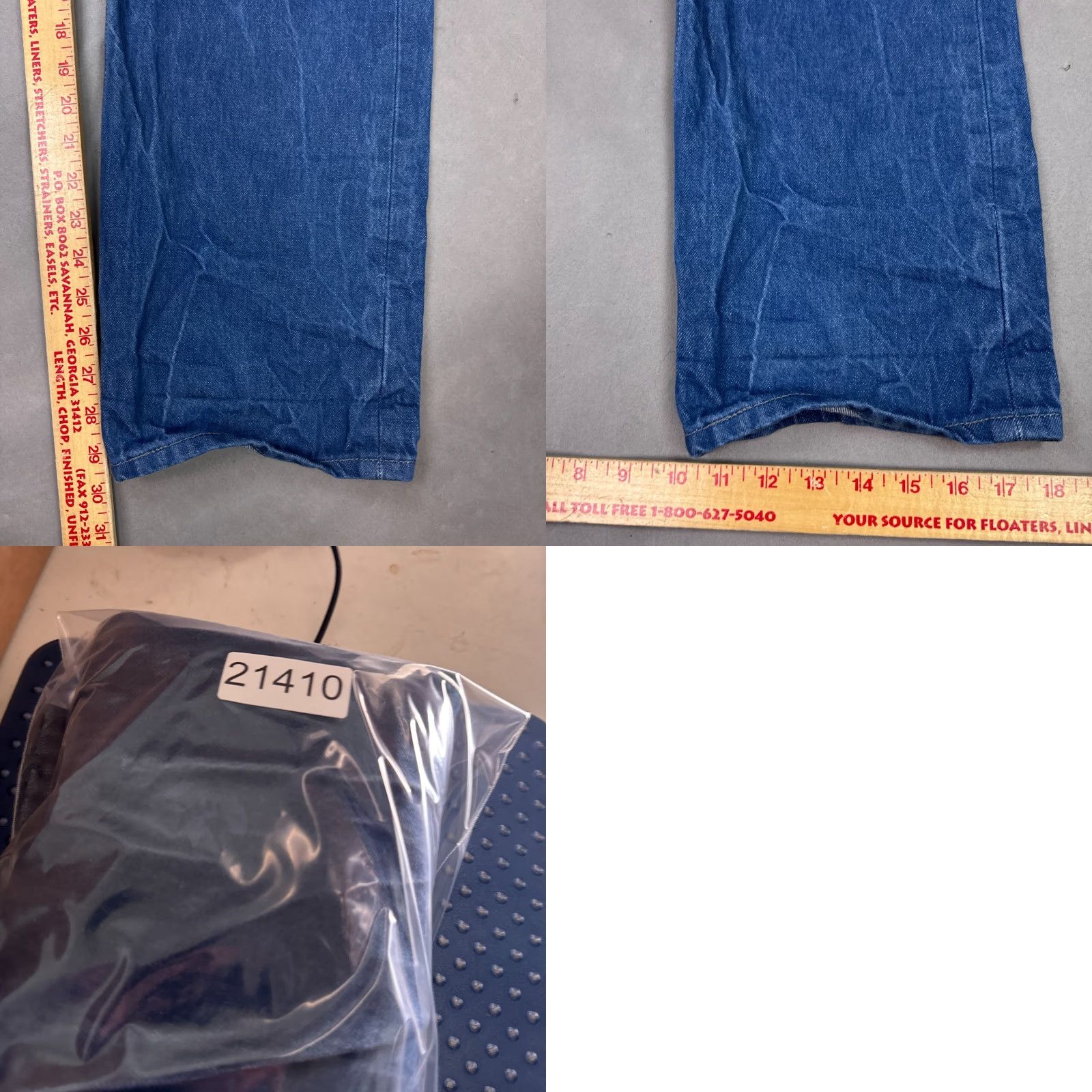 Levi's Levi's 501 Jeans Mens 36x30 Denim Button Fly Straight Blue Denim Pants 5-Pocket Classic Fit Vintage: No Mens Size US 38 / EU 54 - 10 Thumbnail