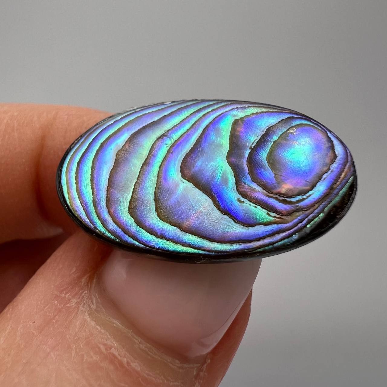 Sterling Silver × Vintage Vintage Sterling Silver 925 Pin Brooch Abalone Shell Marked Size ONE SIZE - 1 Thumbnail