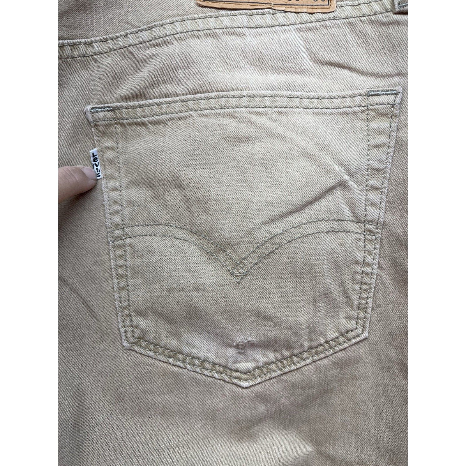 Levi's MEN'S LEVI JEANS 505 36x30 Regular Fit Straight Leg Eco Ease Size US 36 / EU 52 - 5 Thumbnail