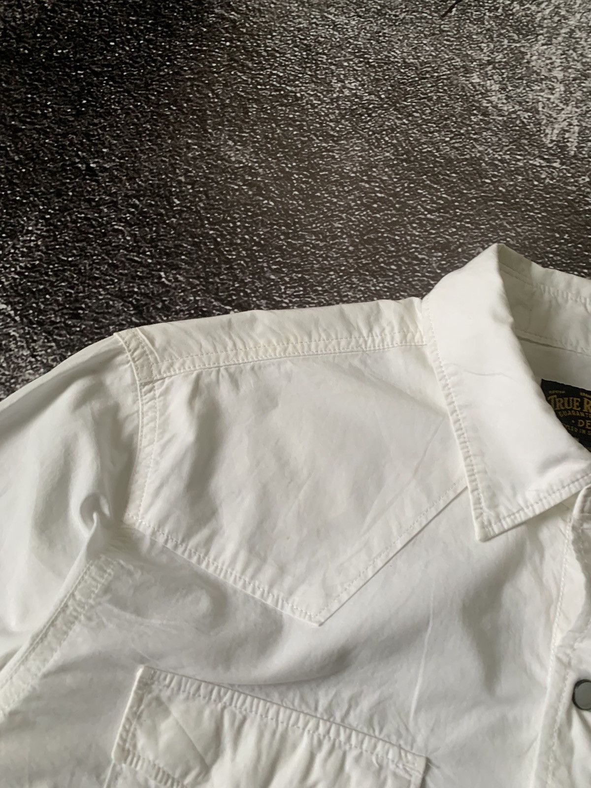 True Religion True Religion Shirt Button Up Longsleeve White Y2K Size US M / EU 48-50 / 2 - 6 Thumbnail