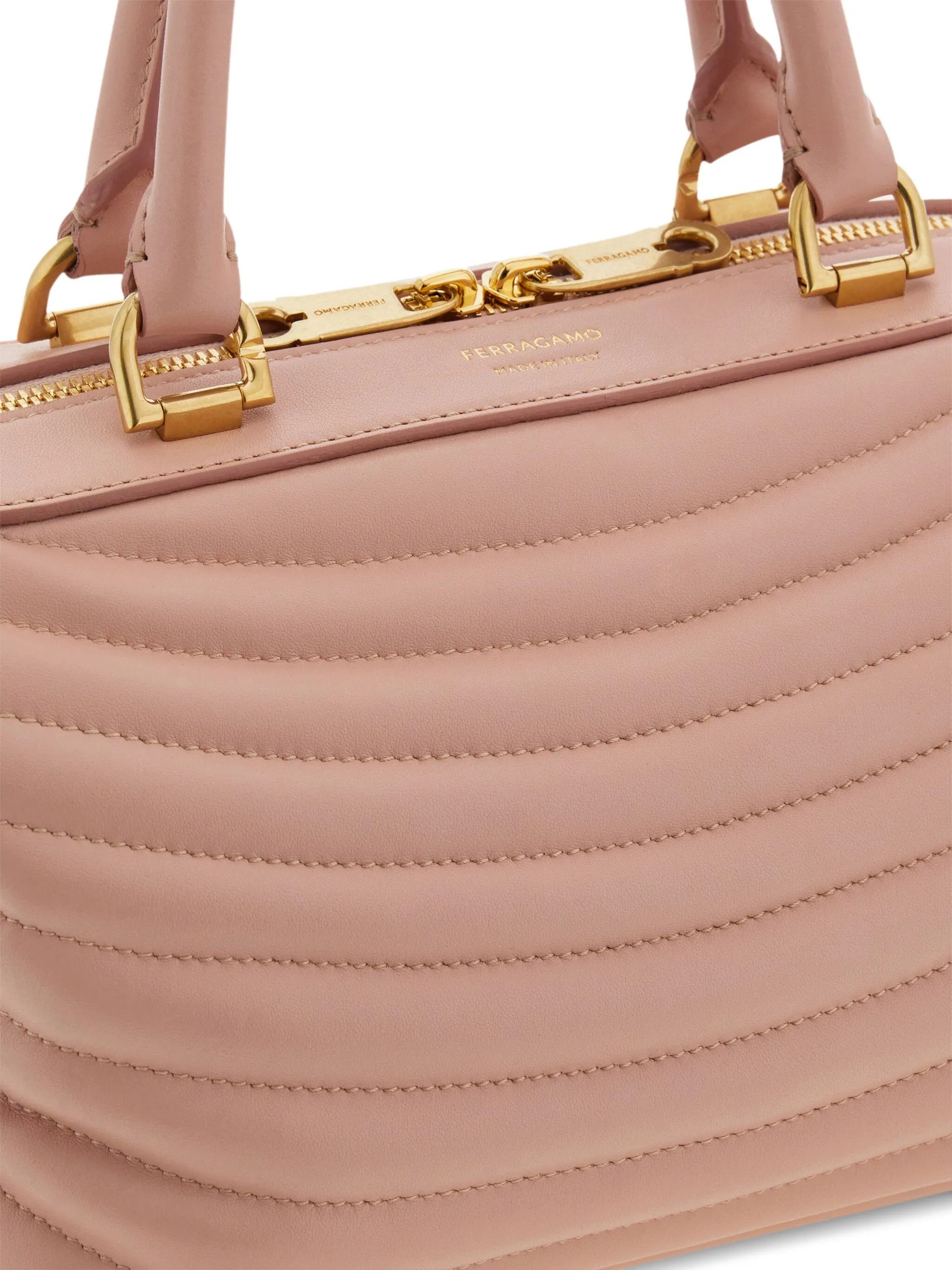 Salvatore Ferragamo o1s1rm0325 Size: OS / Tote Bag in Pink Size ONE SIZE - 3 Thumbnail
