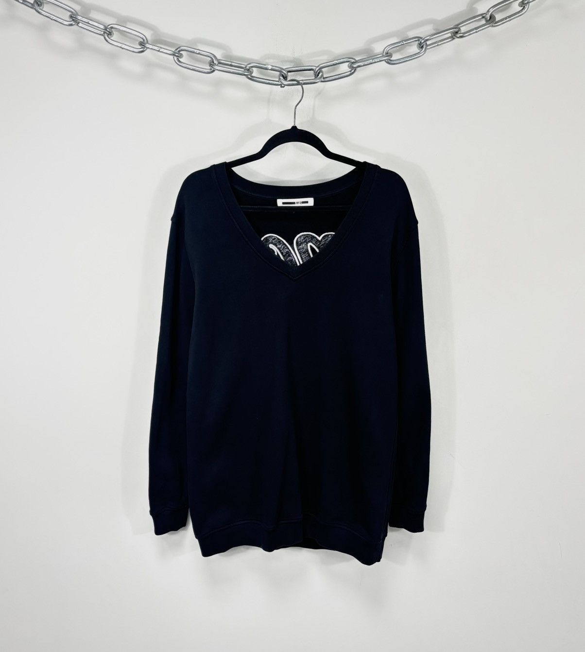Alexander McQueen Alexander McQueen Women’s MCQ Big Carpet Logo Sweatshirt Size M / US 6-8 / IT 42-44 - 1 Thumbnail