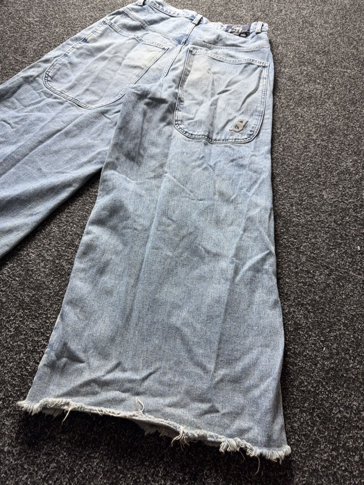 JNCO Vintage y2k ultra baggy wide leg SK8 00s JNCO Style jeans Size US 31 - 18 Thumbnail
