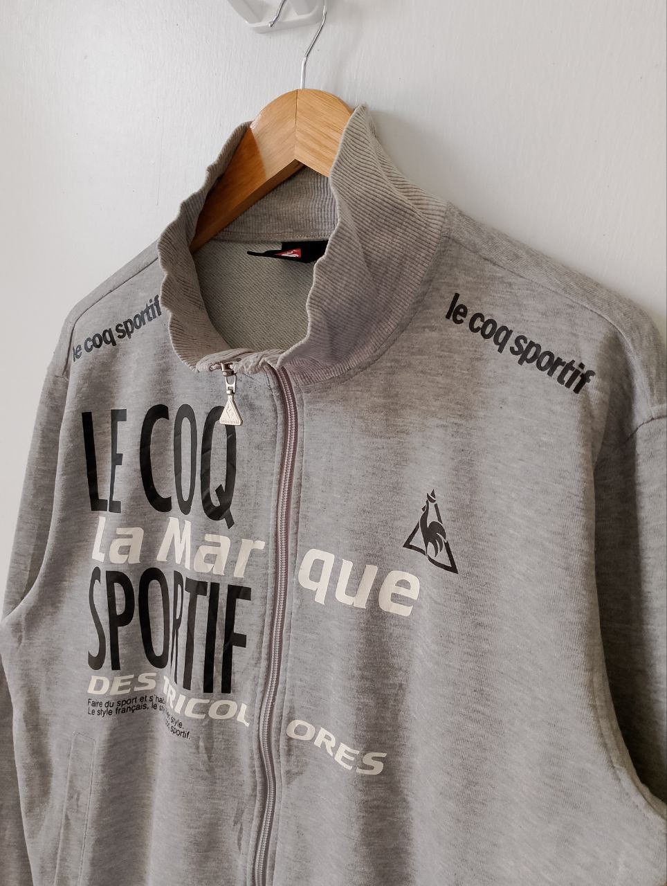 Le Coq Sportif LE COQ SPORTIF Full Zipper Sweater Jacket Size US L / EU 52-54 / 3 - 4 Thumbnail