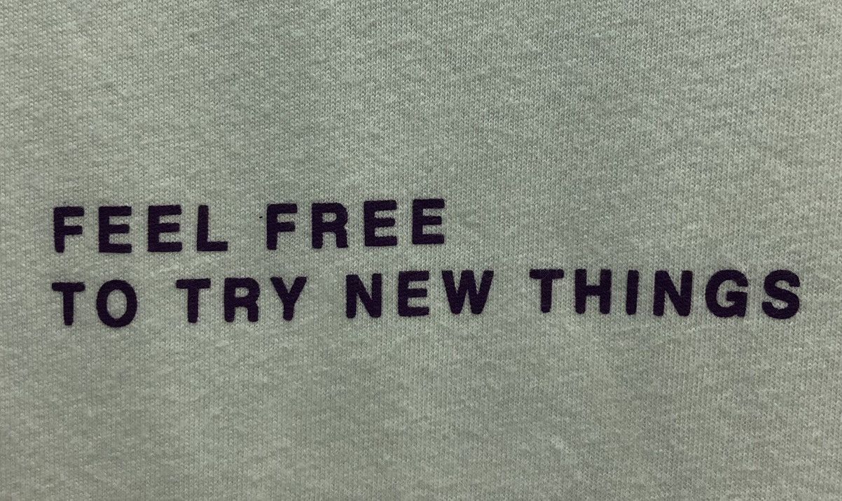 Zara Vintage Zara Feel Free To Try New Things T-Shirt Size US M / EU 48-50 / 2 - 5 Thumbnail