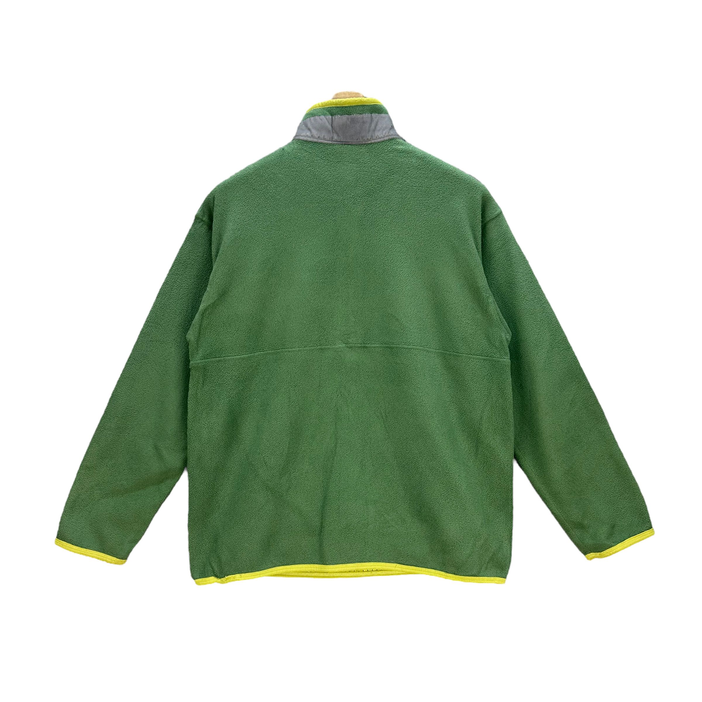 Patagonia PATAGONIA SYNCHILLA HALF ZIP GREEN FLEECE PULLOVER #8427-008 Size US XL / EU 56 / 4 - 9 Thumbnail
