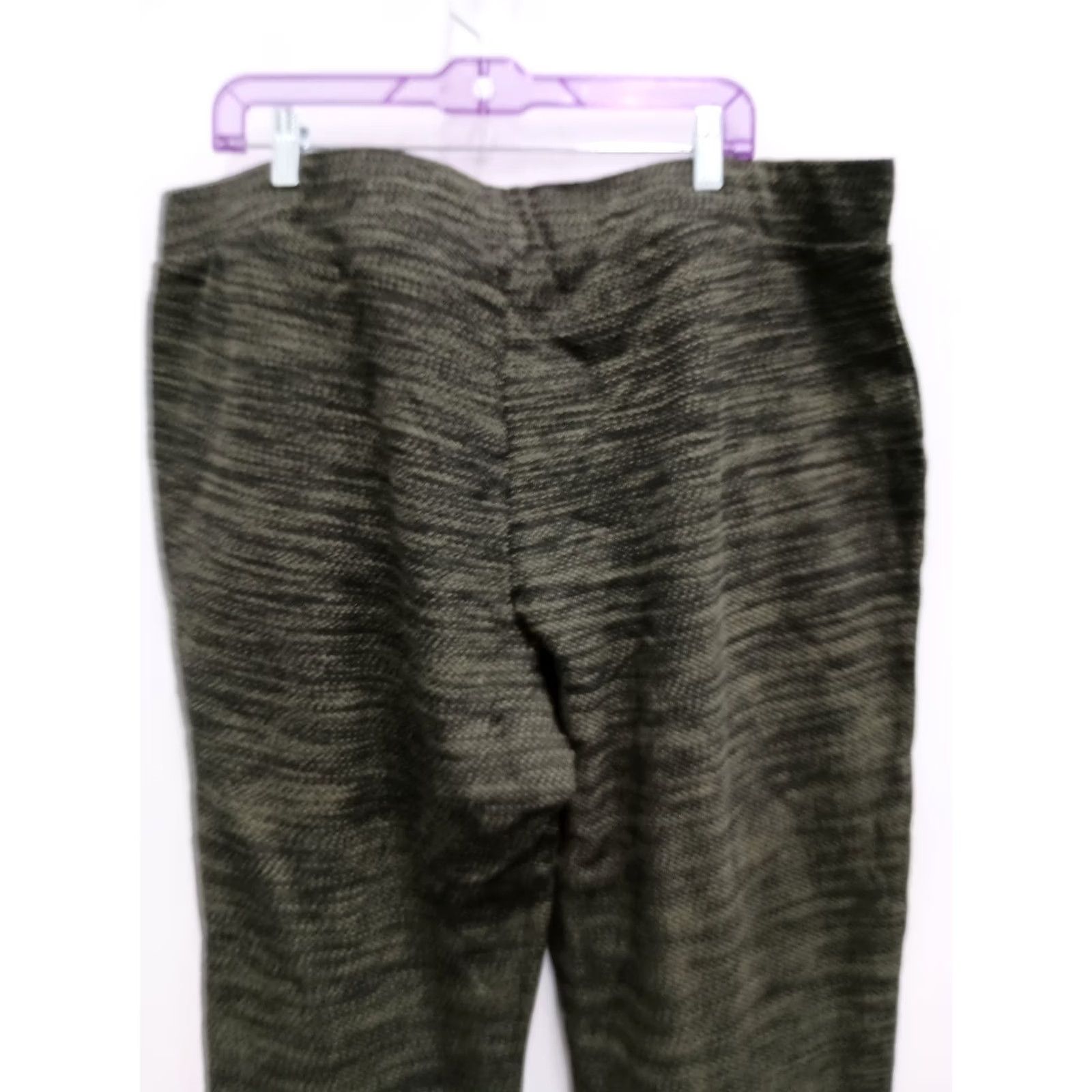 Vintage LOGO Pants Size 3X Olive Green Jogger Lounge Casual Pull on NEW Womens Size 40" / US 18 - 7 Thumbnail
