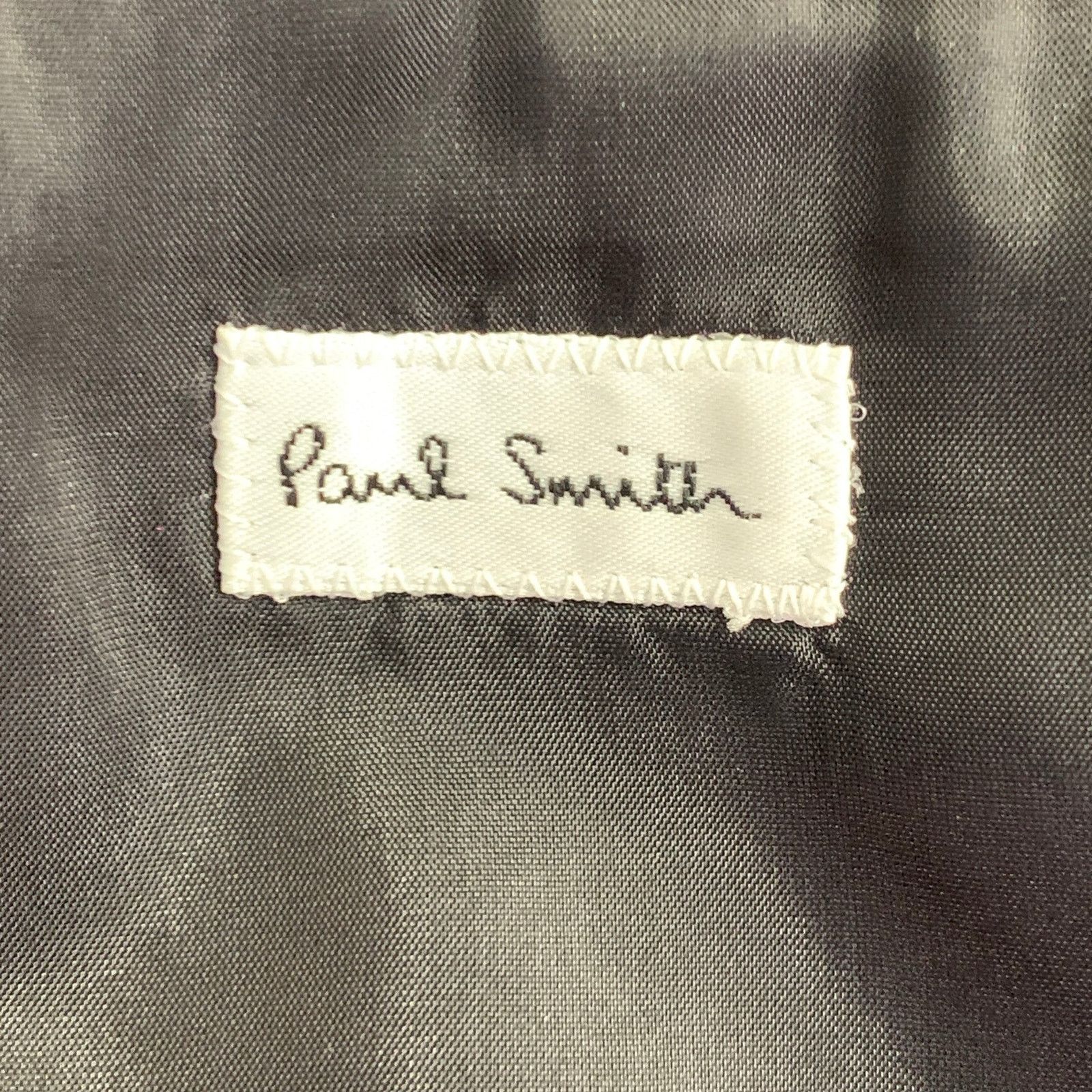 Paul Smith Size 38 Red Black Wool Mohair Peak Lapel Sport Coat Size 38R - 6 Thumbnail
