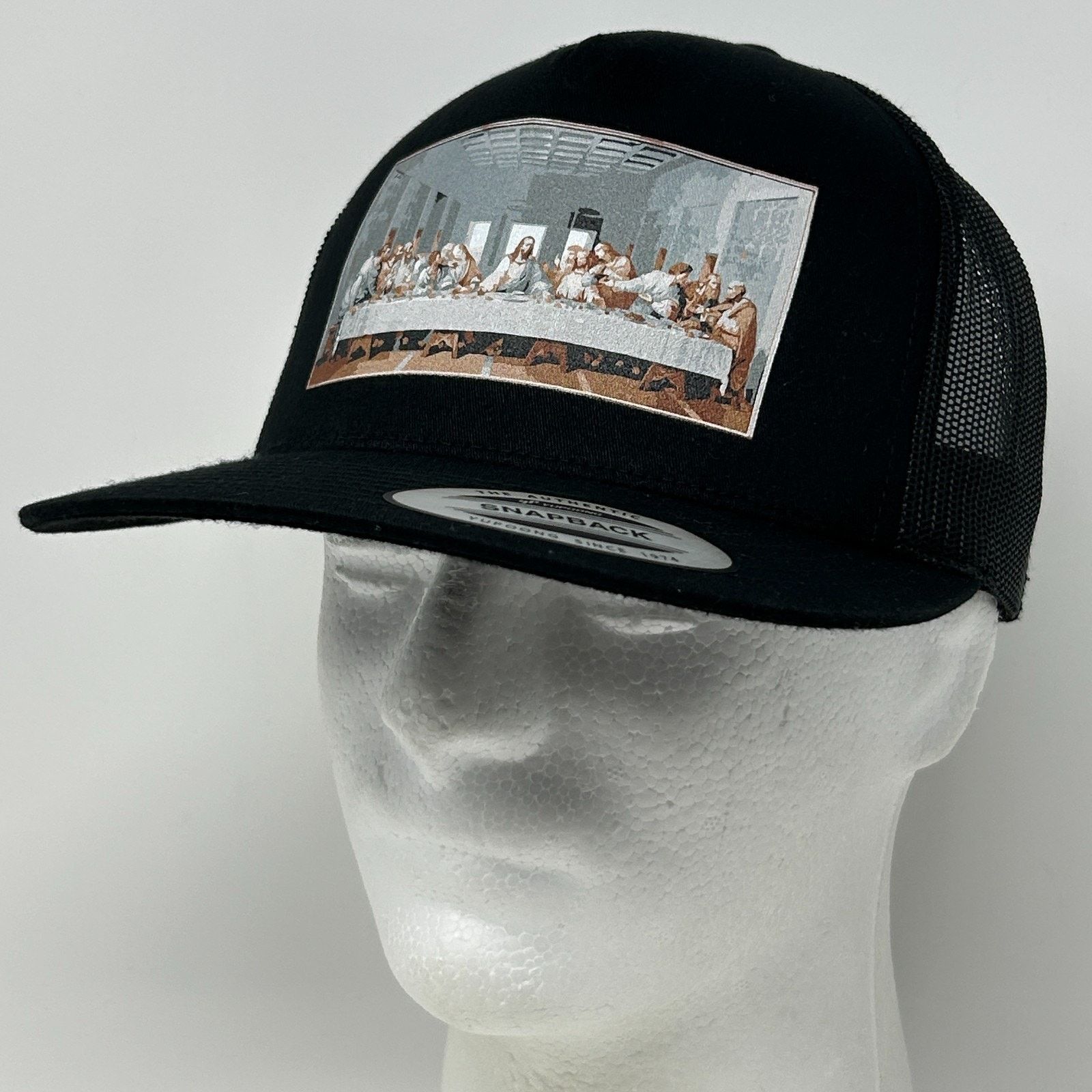 Other The Last Supper Leonardo da Vinci Trucker Hat Baseball Cap Size ONE SIZE - 10 Thumbnail